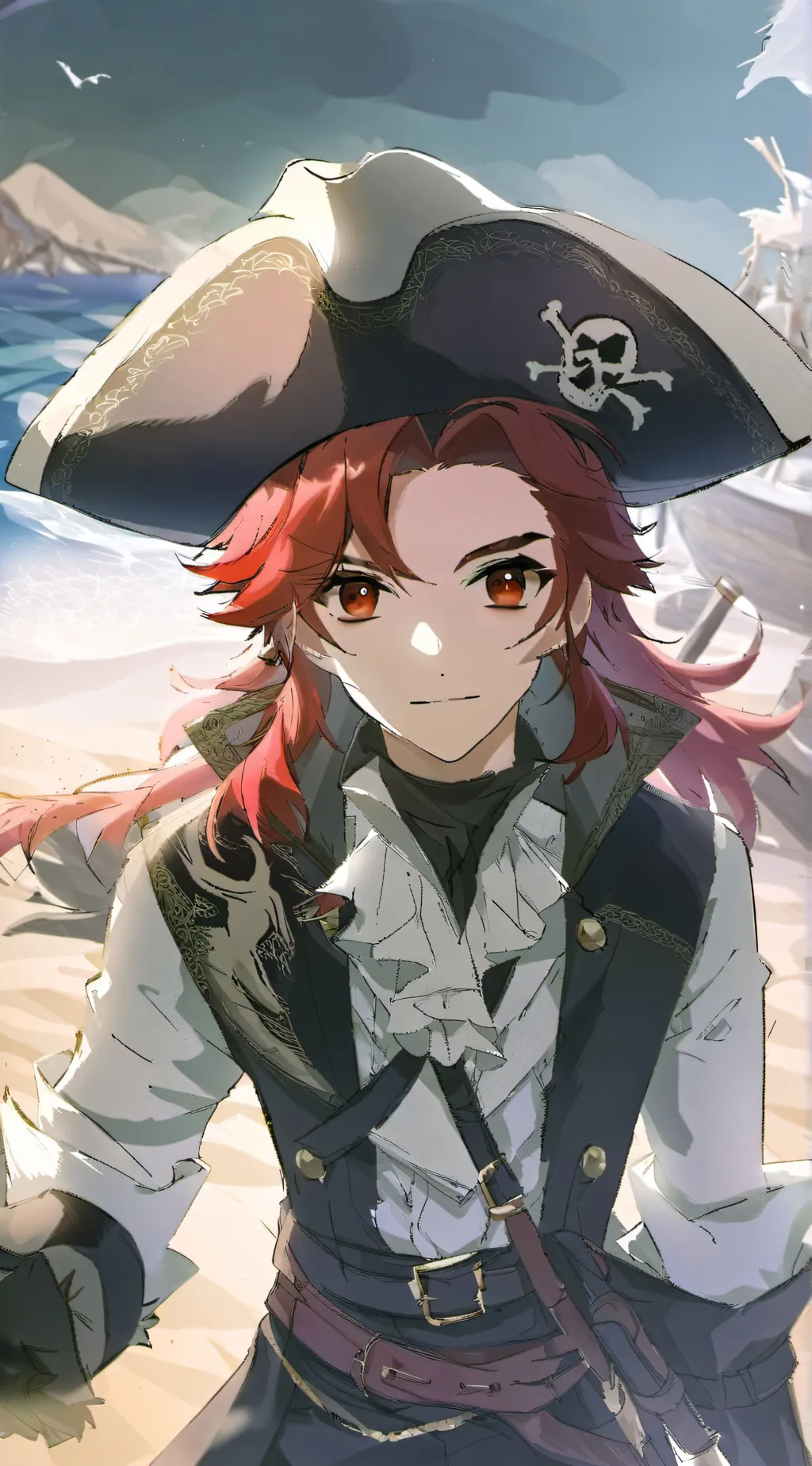 ai character: Tanjiro Kamado background