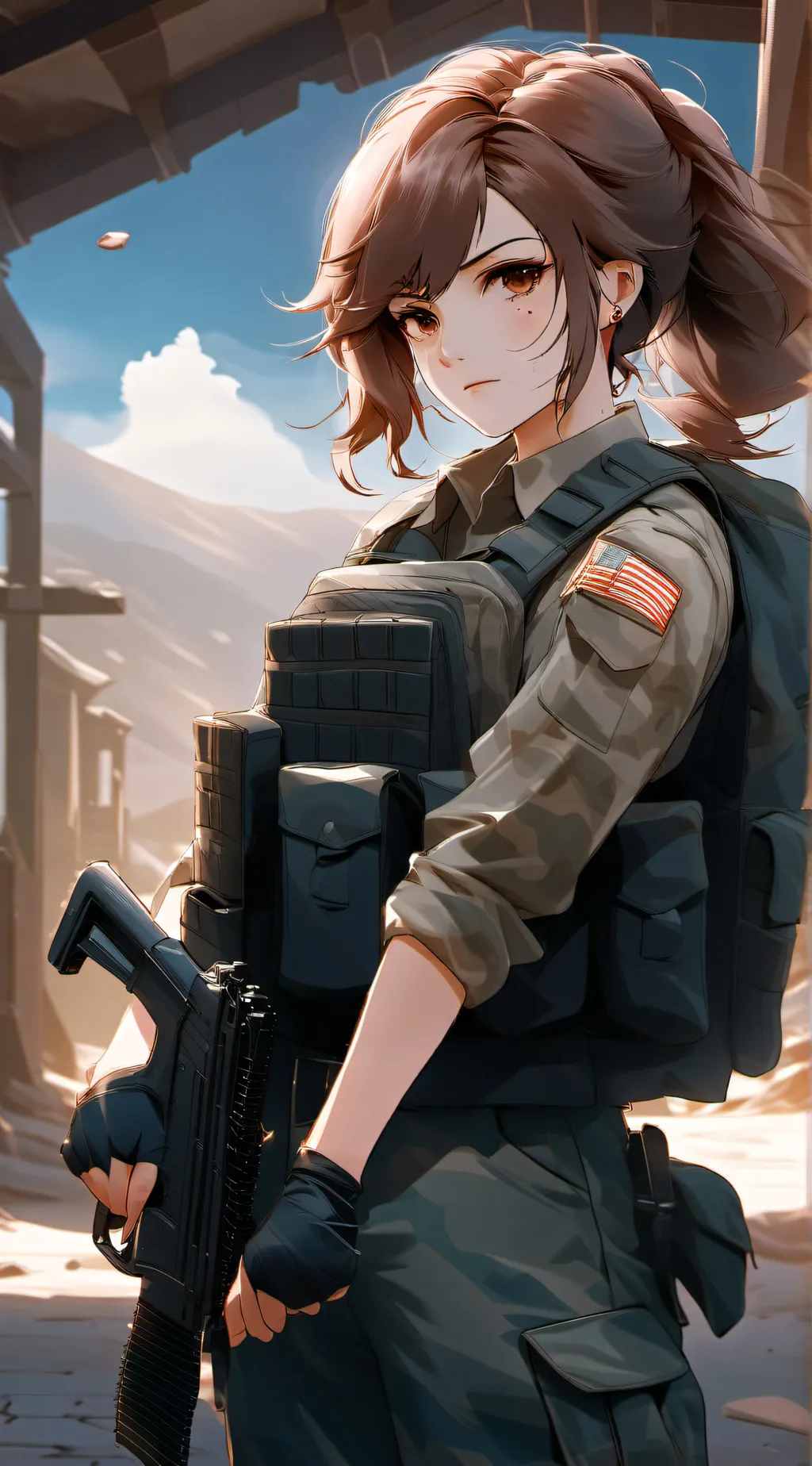 ai character: Amiee background