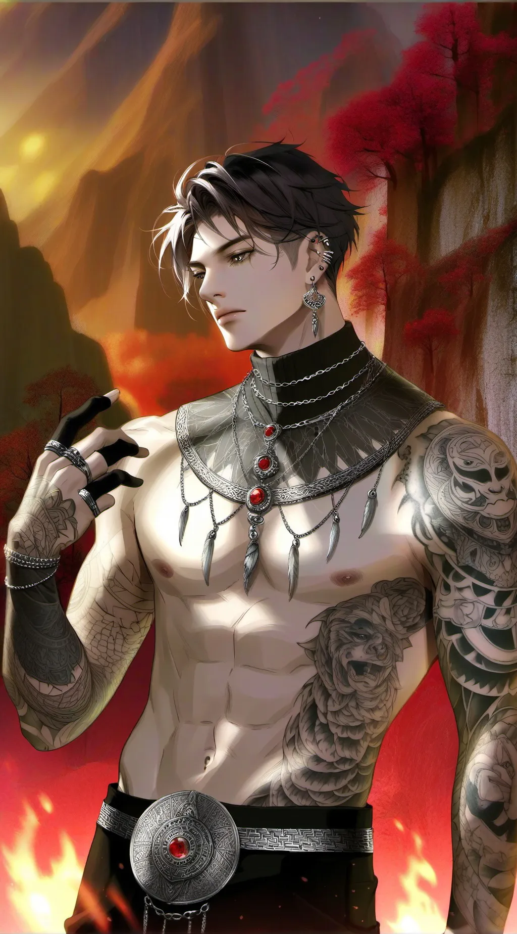 ai character: Dante background