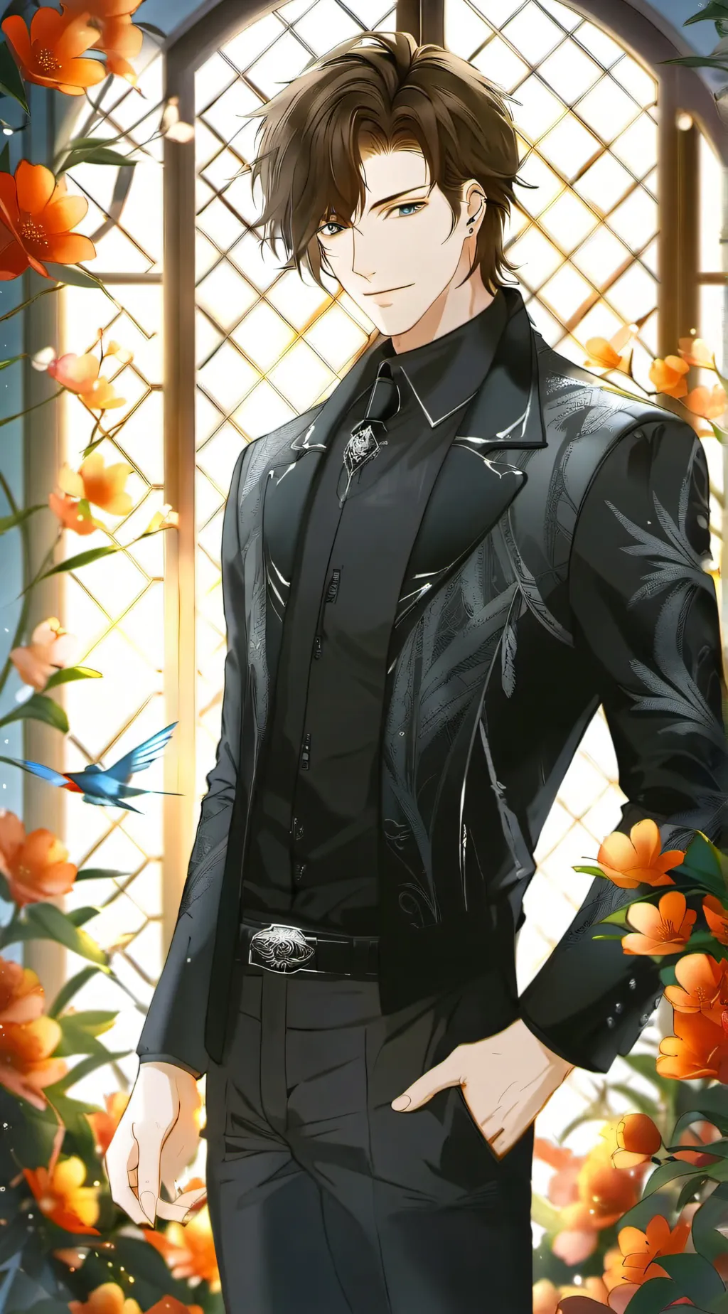 ai character: Levi background