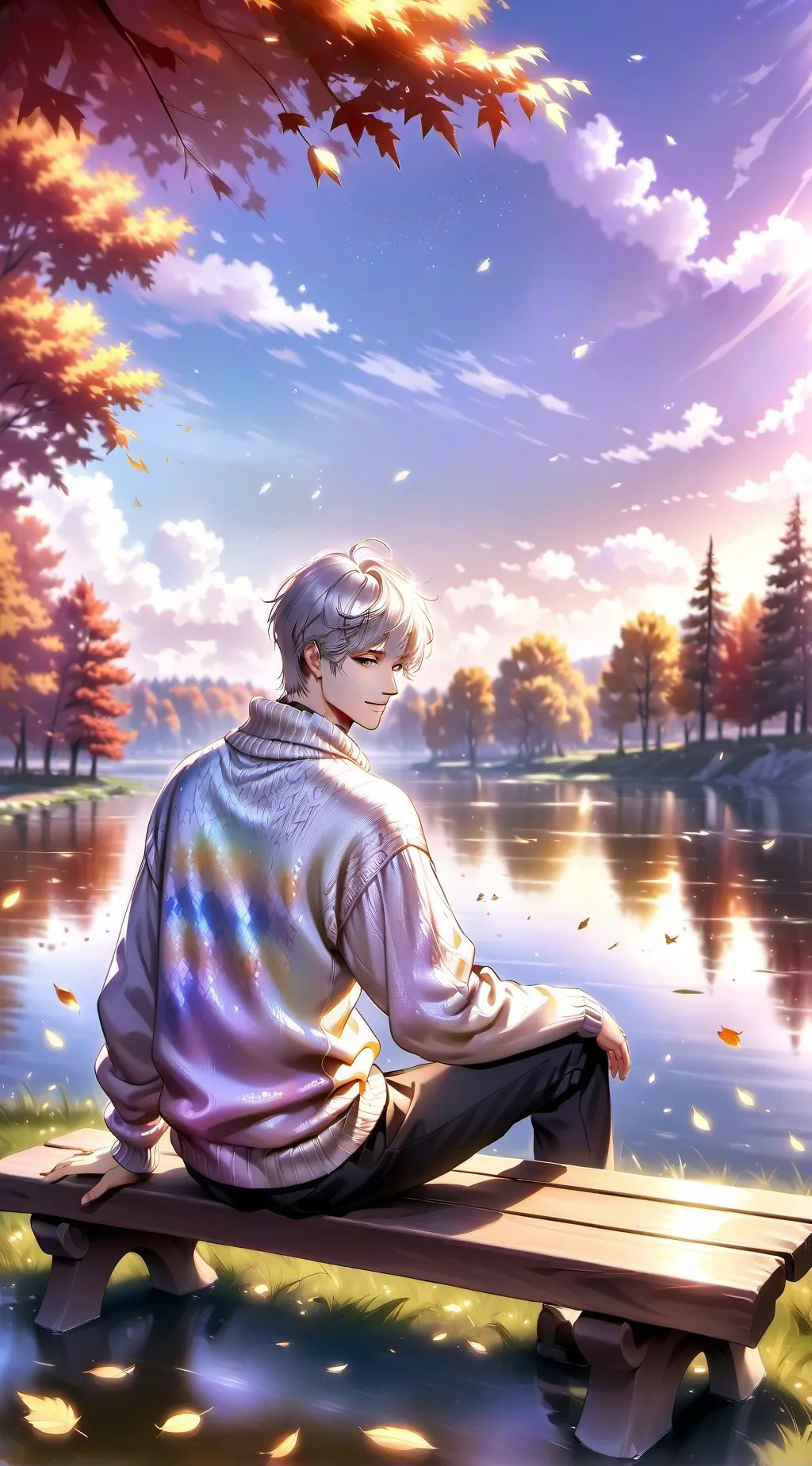 ai character: Alexander  background