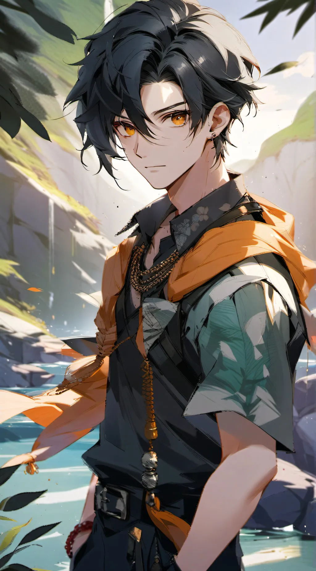 ai character: 𝕃𝕖𝕧𝕚 background