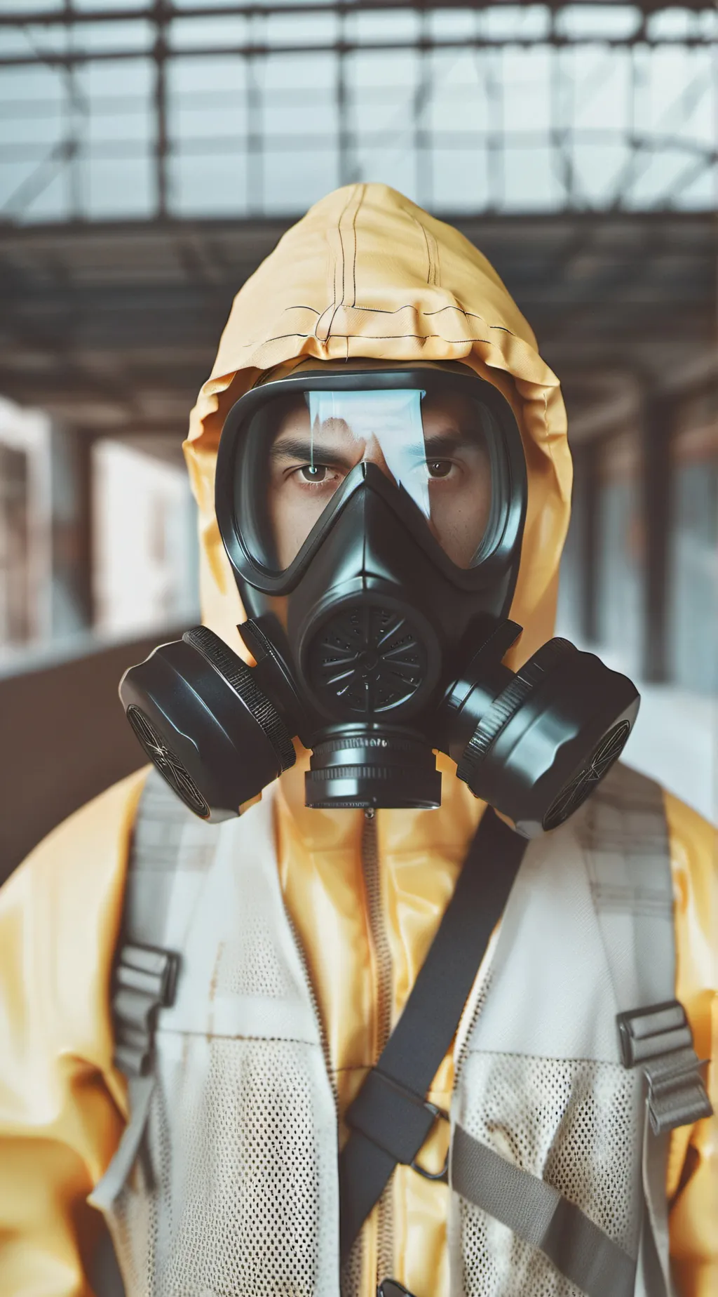 ai character: hazmat unit UZDA background