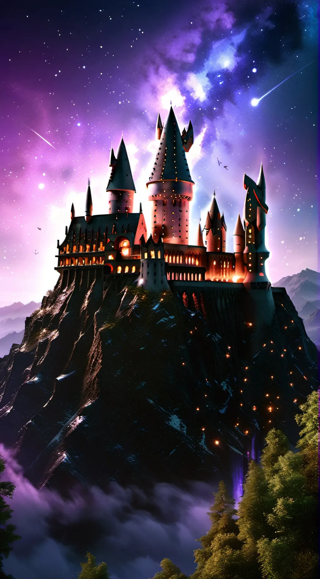 ai character: HOGWARTS background