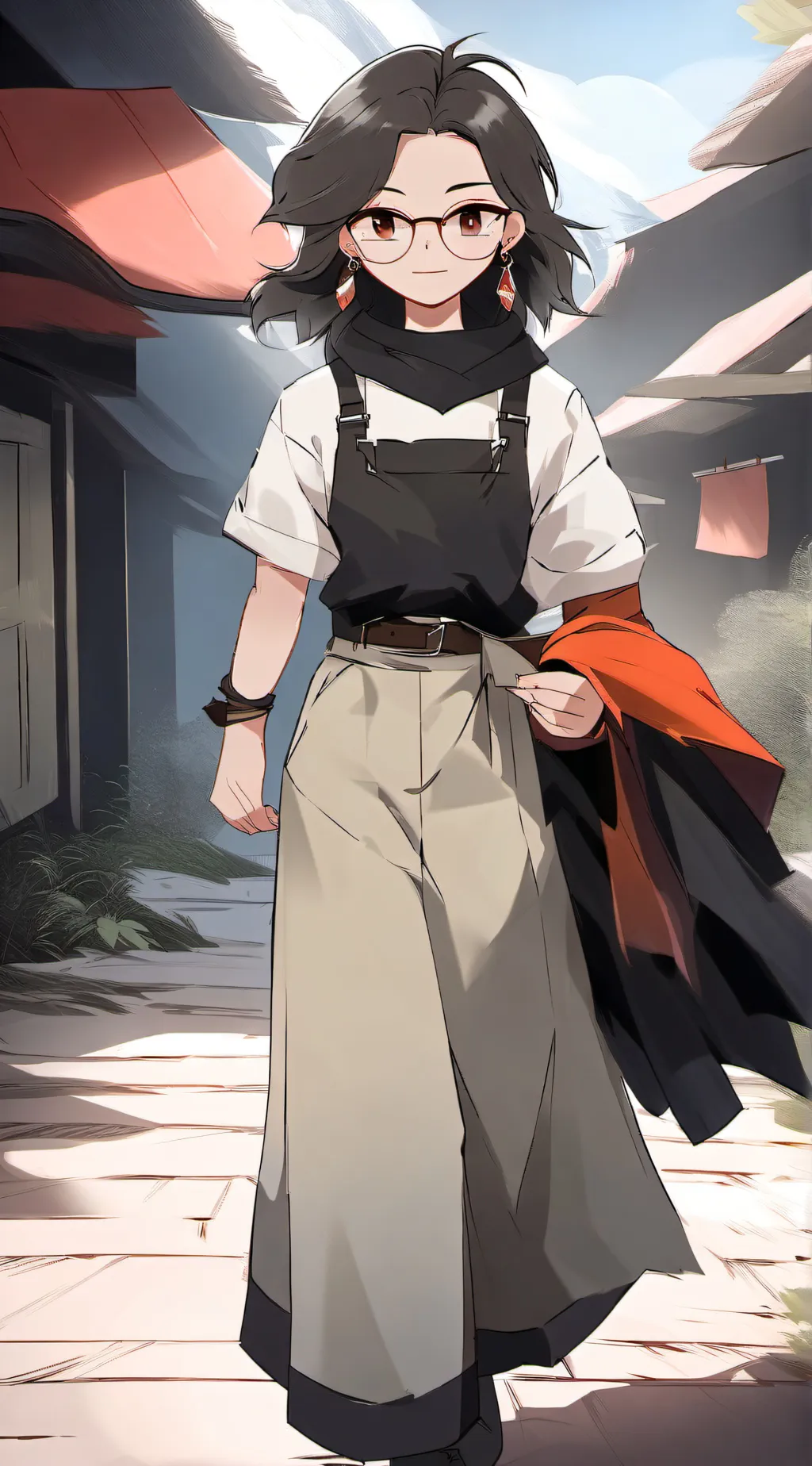 ai character: Hazbin Hotel  background