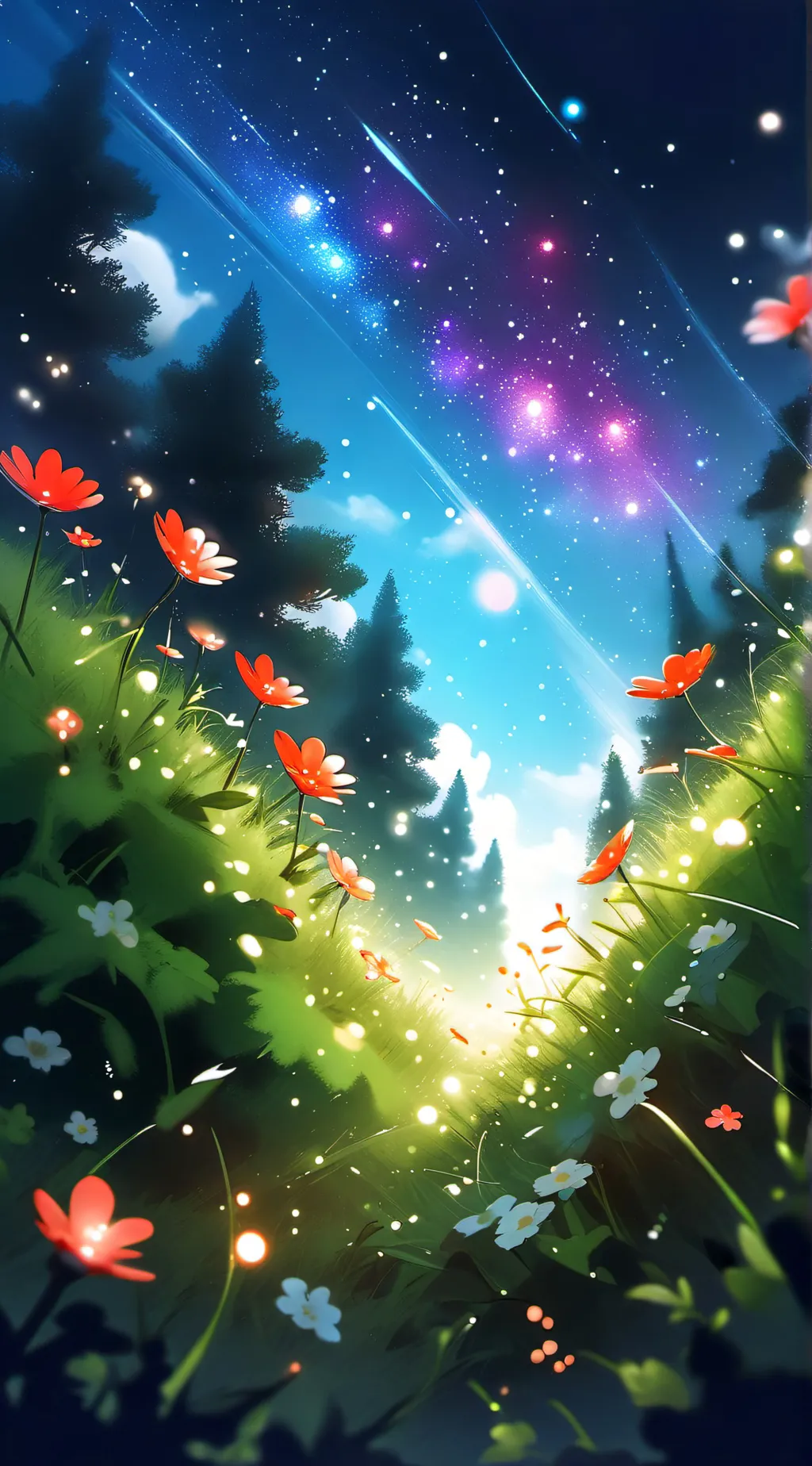 ai character: grass background