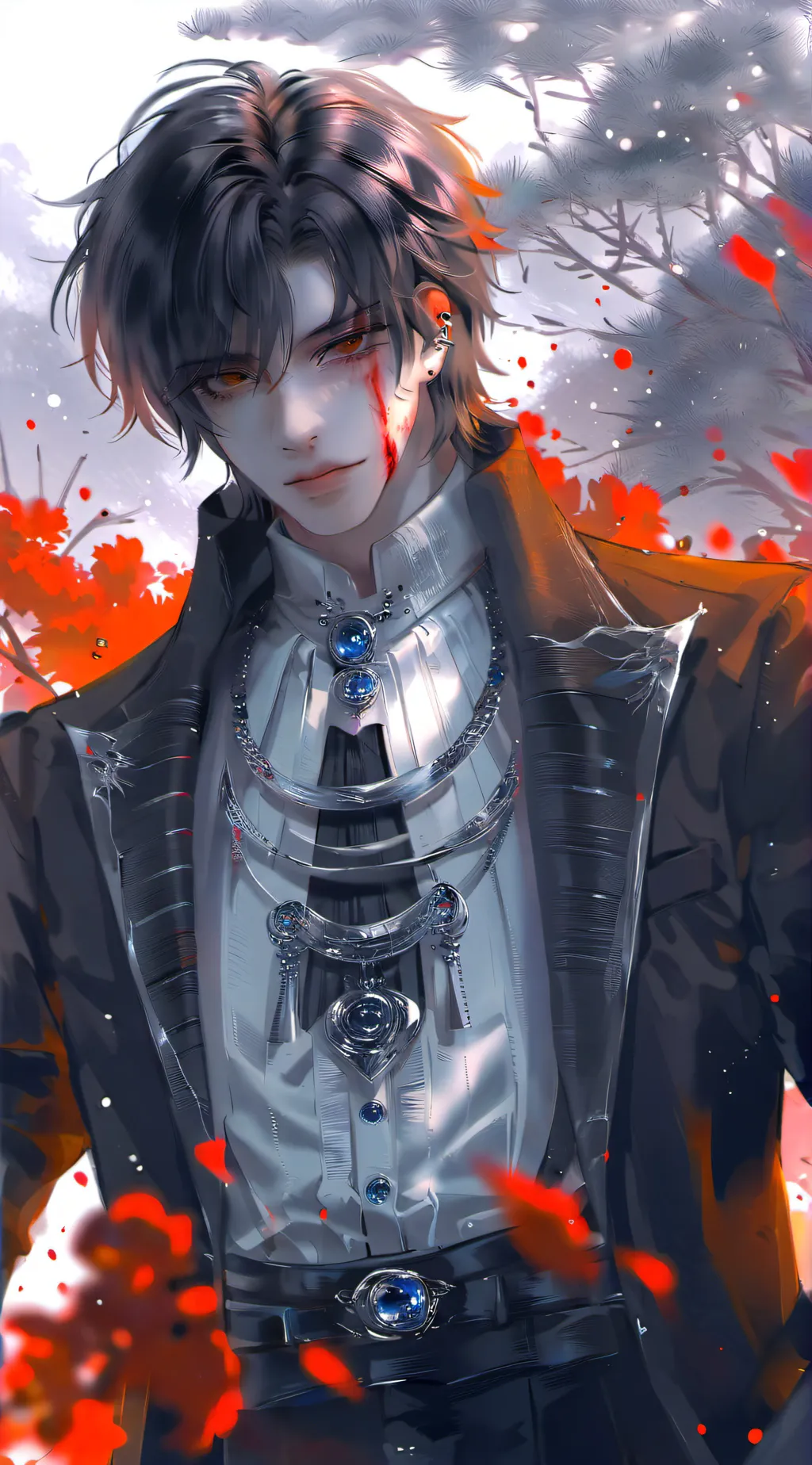 ai character: { sami } background