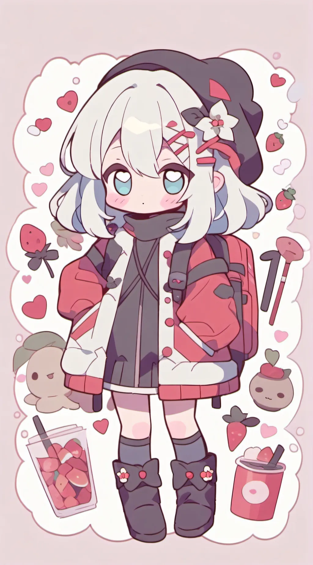 ai character: Mha-baby background