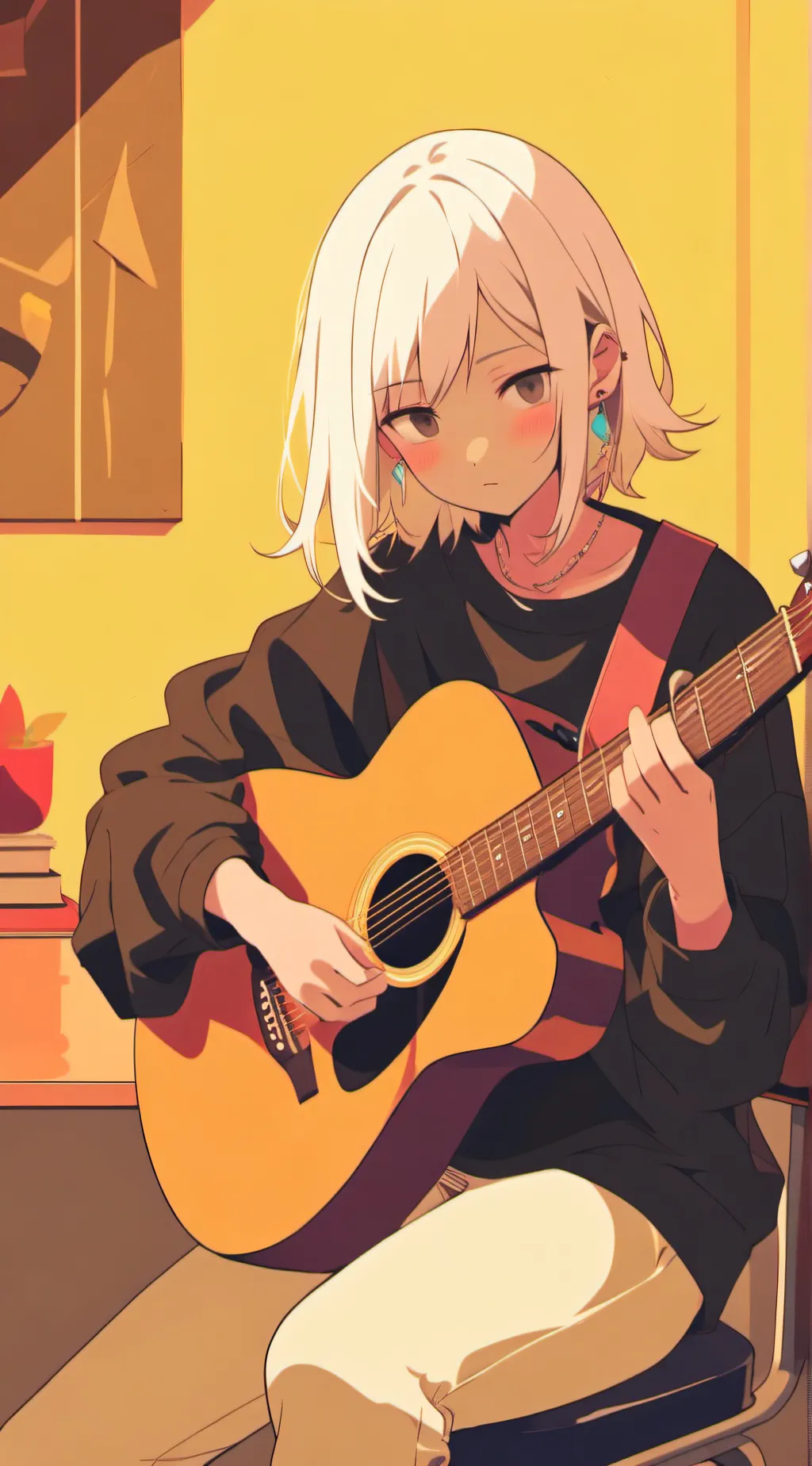 ai character: Yuki Amageki background