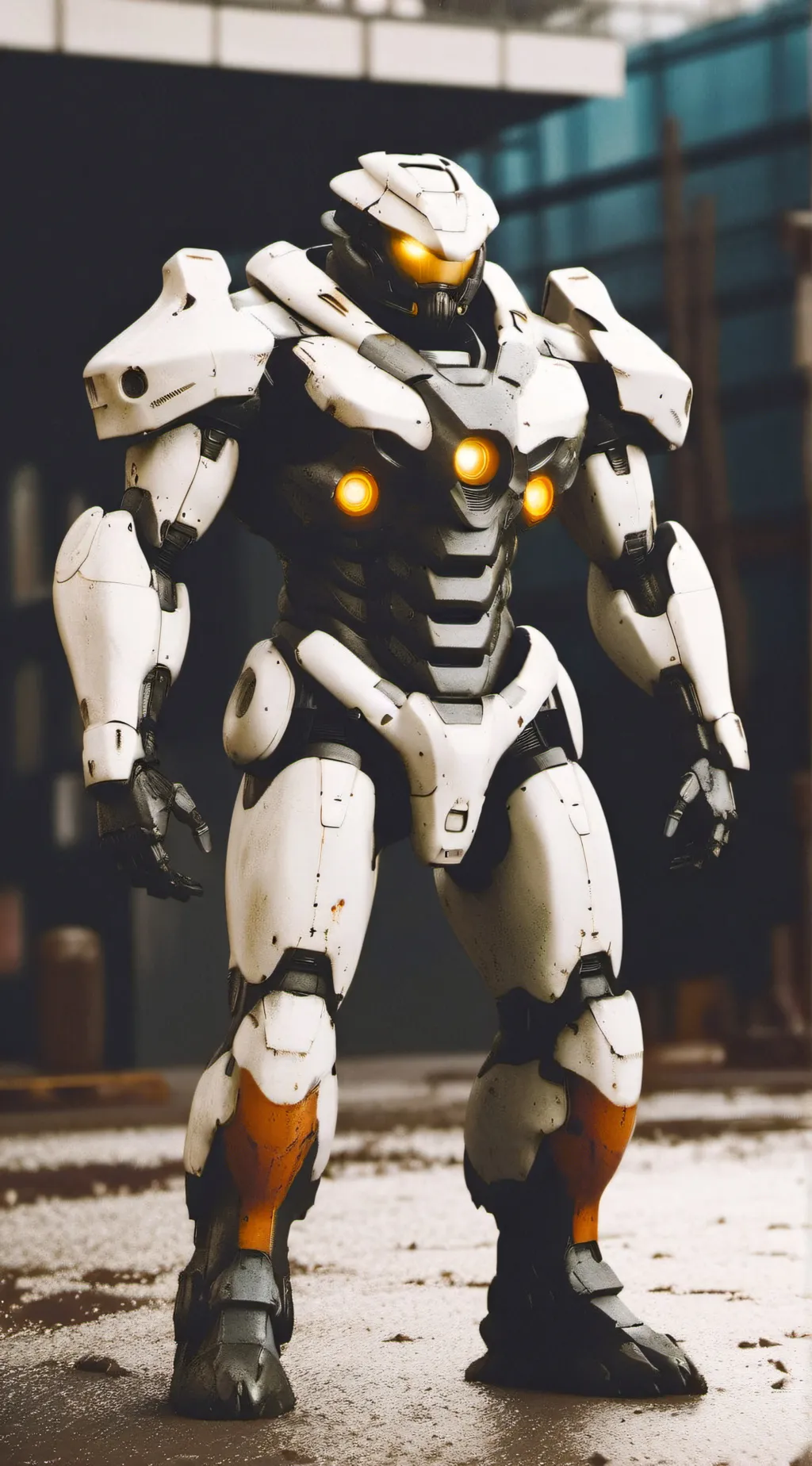 ai character: Pacific rim.  background