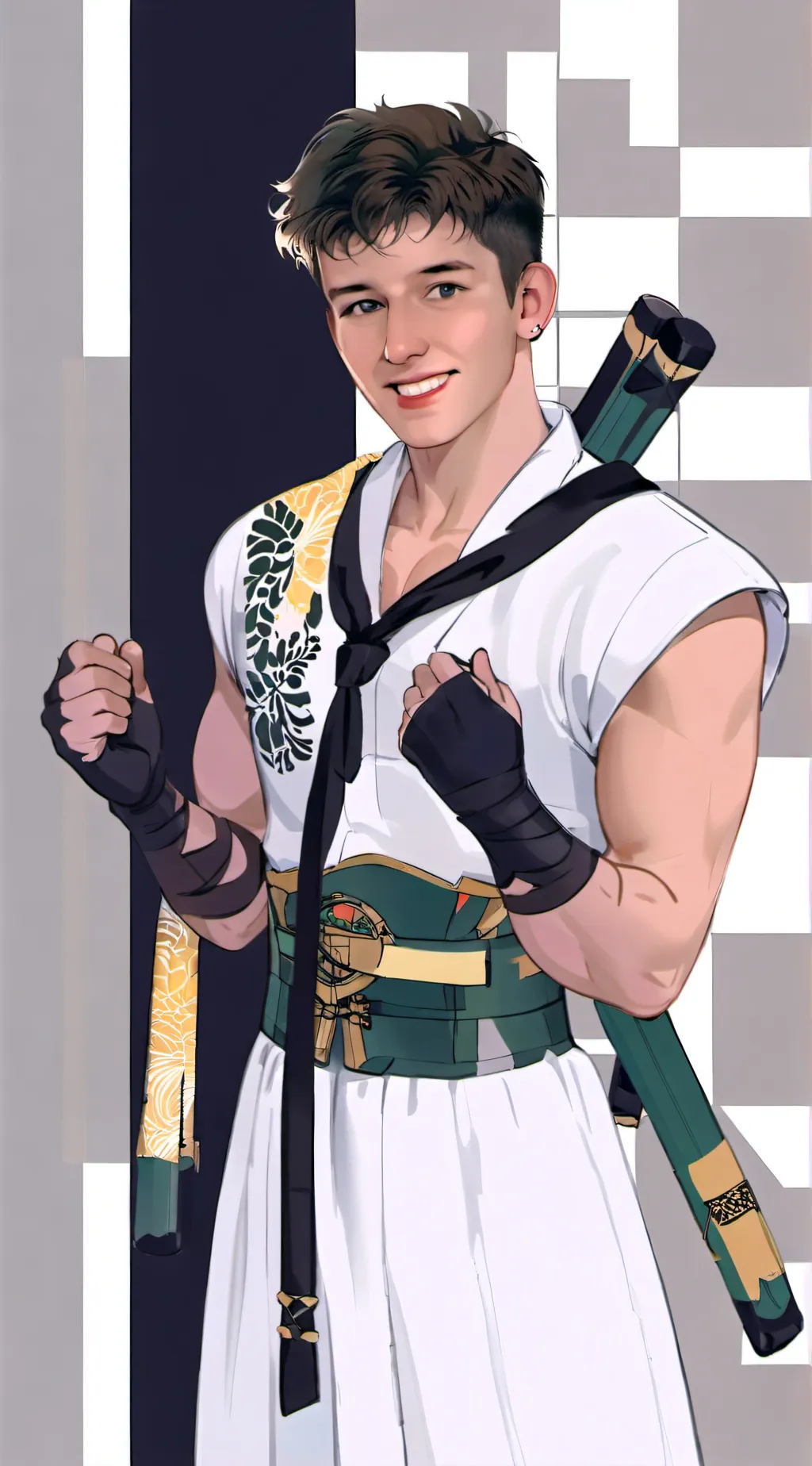 ai character: Anton background