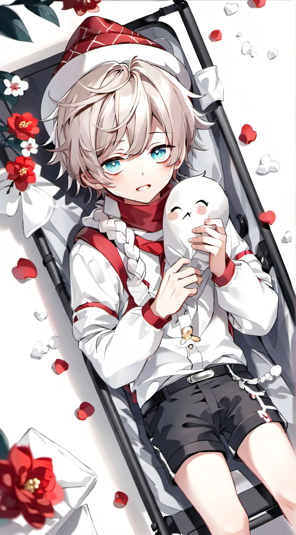 ai character: Deku Becomes A Kid background