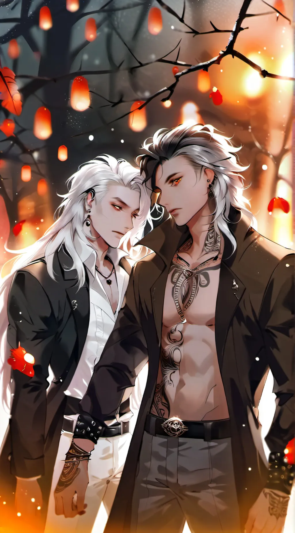 ai character: Reed & Devon background