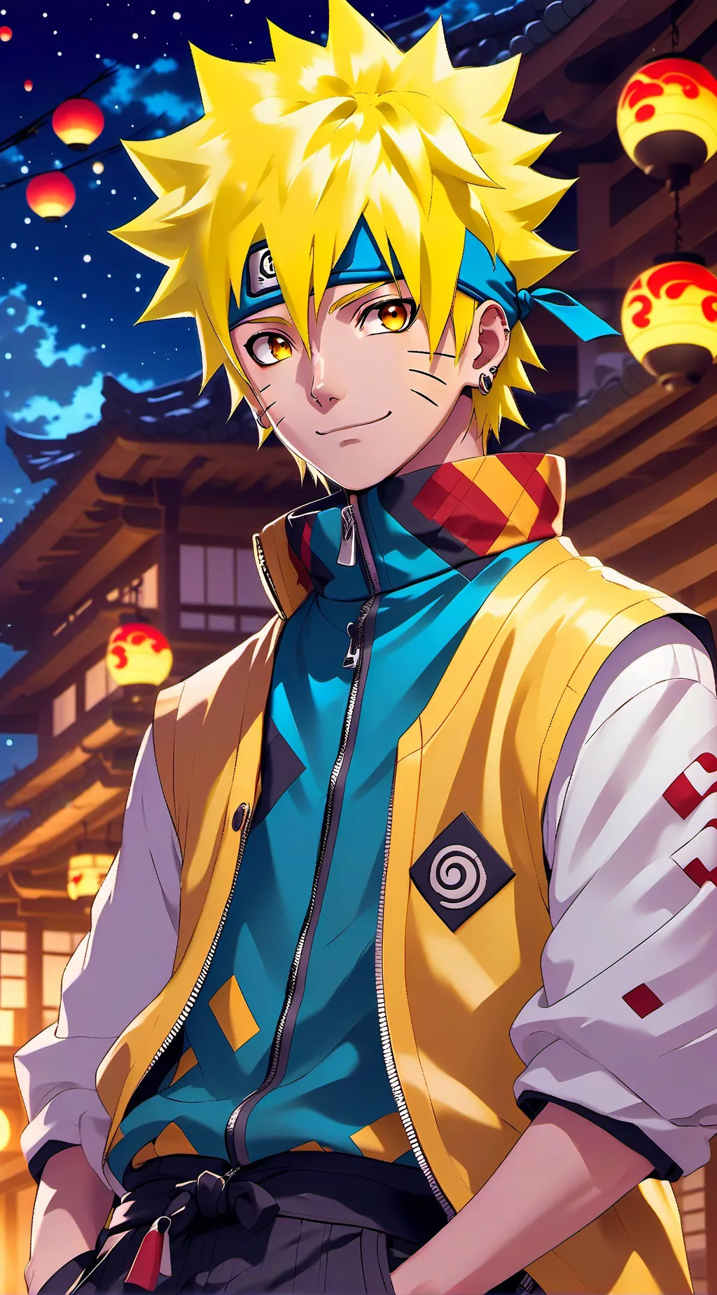 ai character: Naruto background