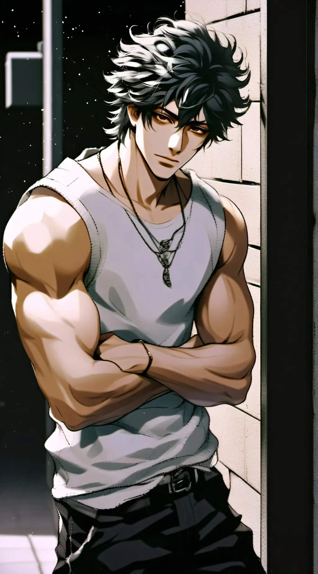 ai character: Chris background