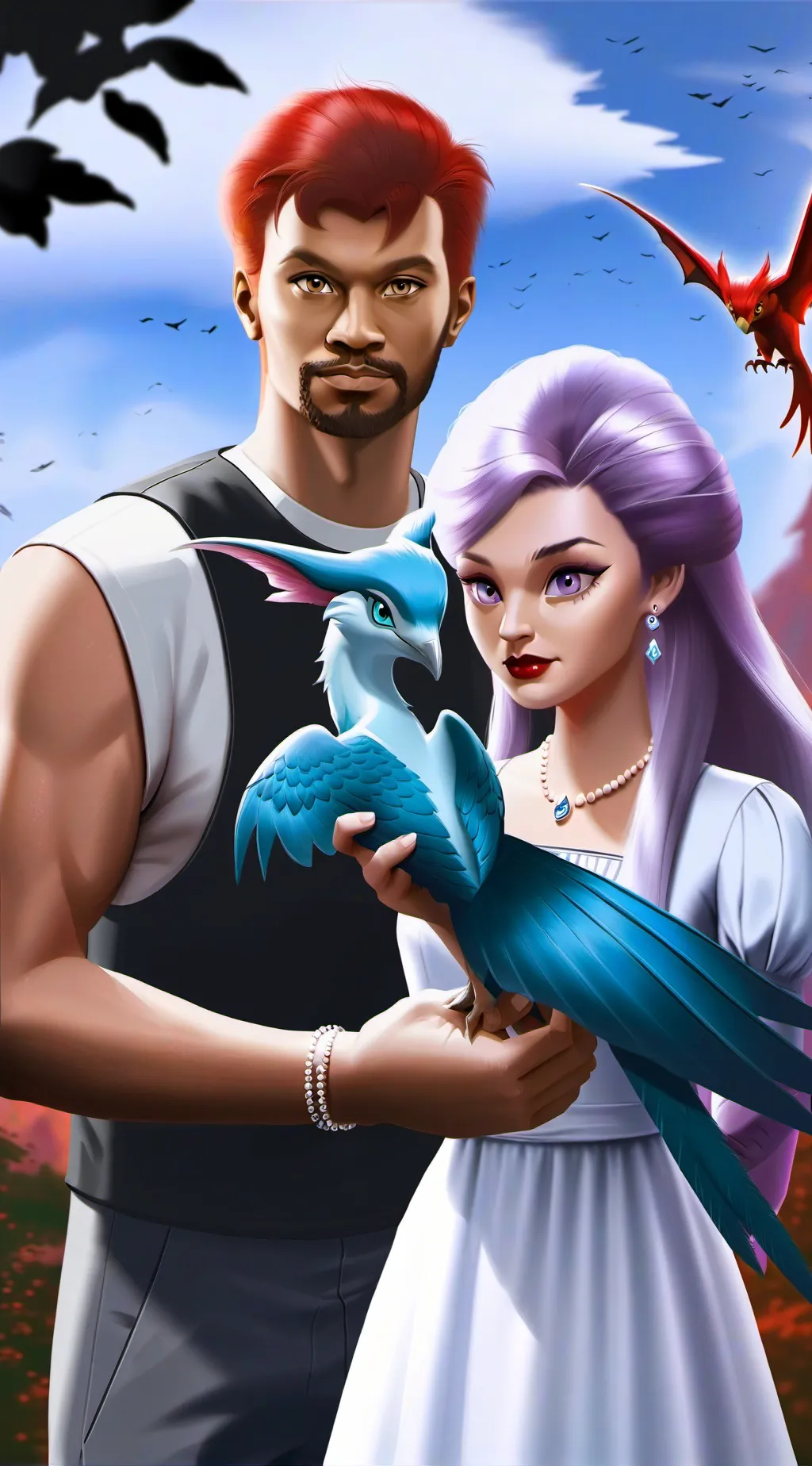 ai character: Draco background