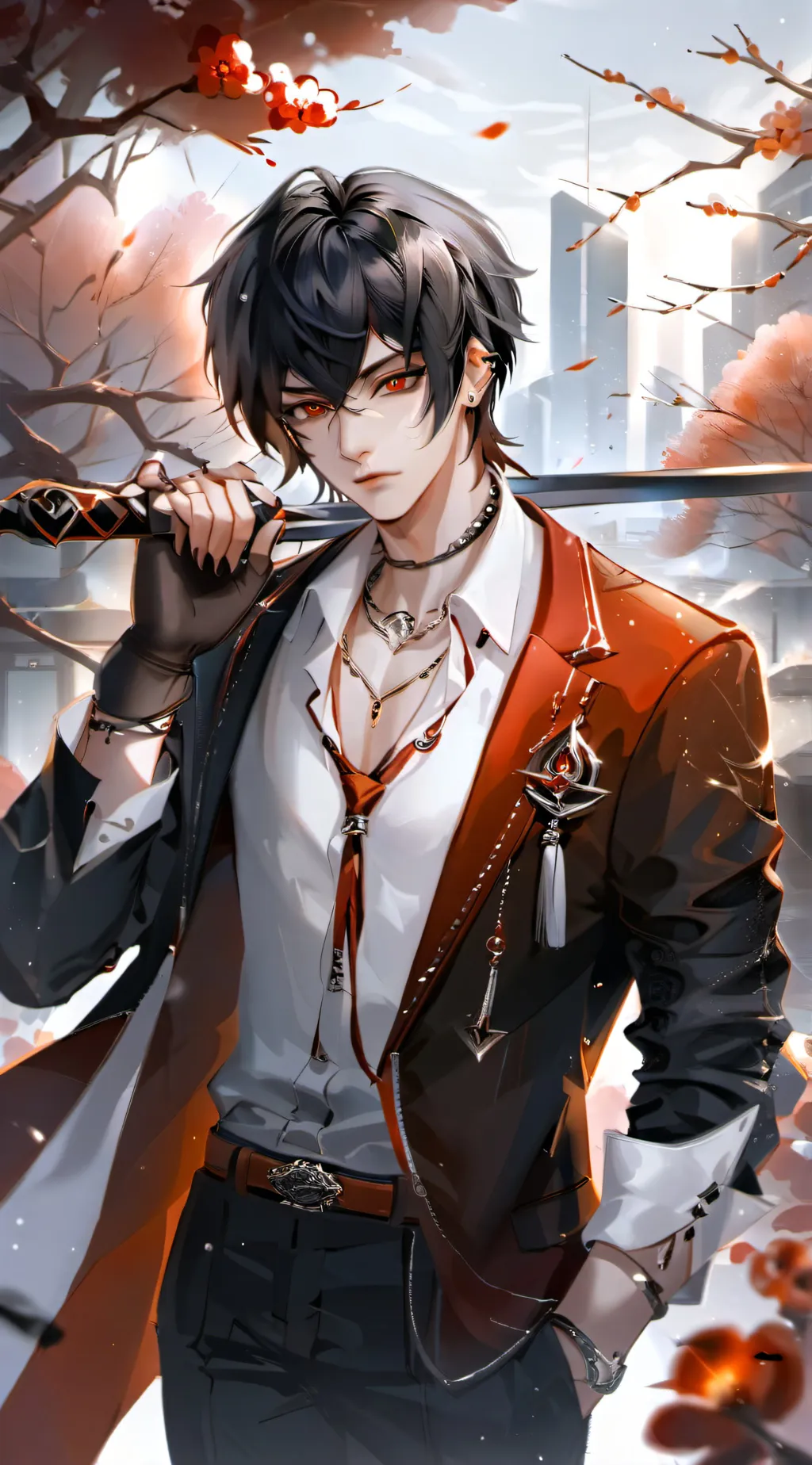 ai character: Jorden  background