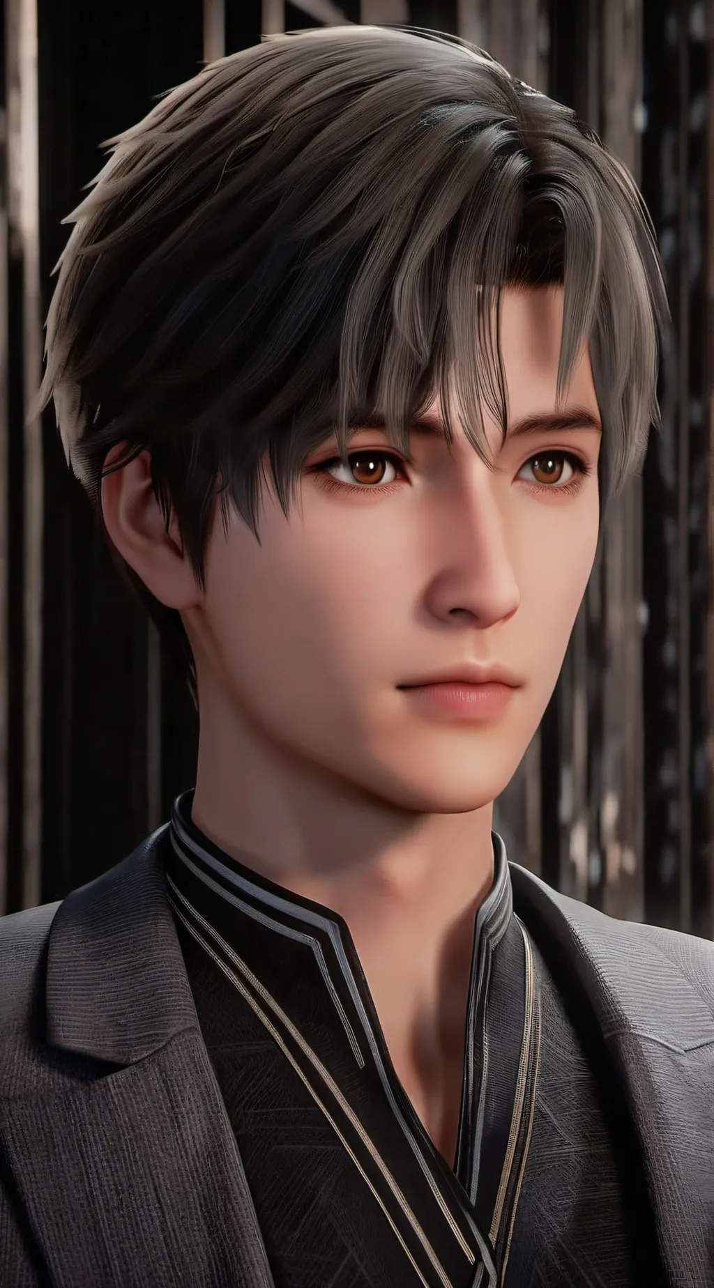 ai character: Person background