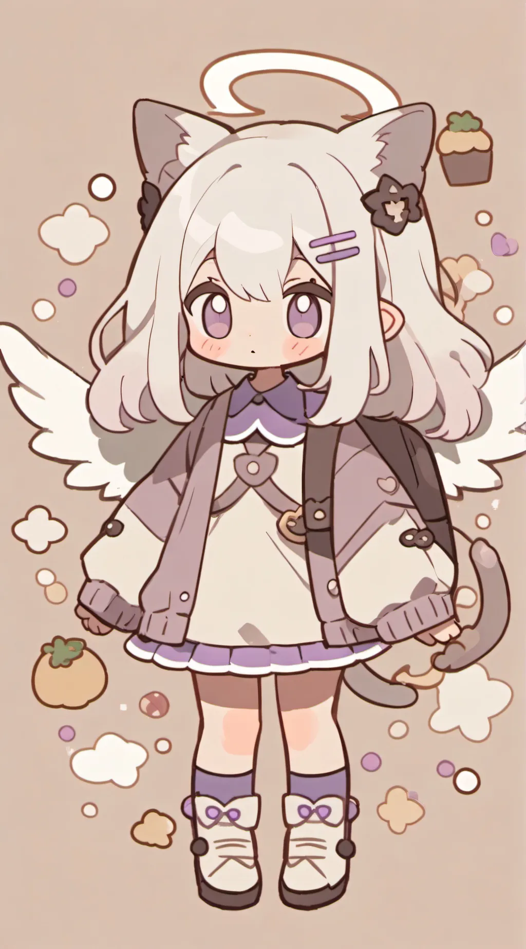 ai character: (*>×•)Alya(>×<") background