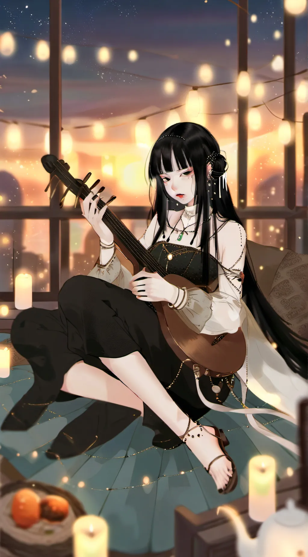 ai character: Jade background