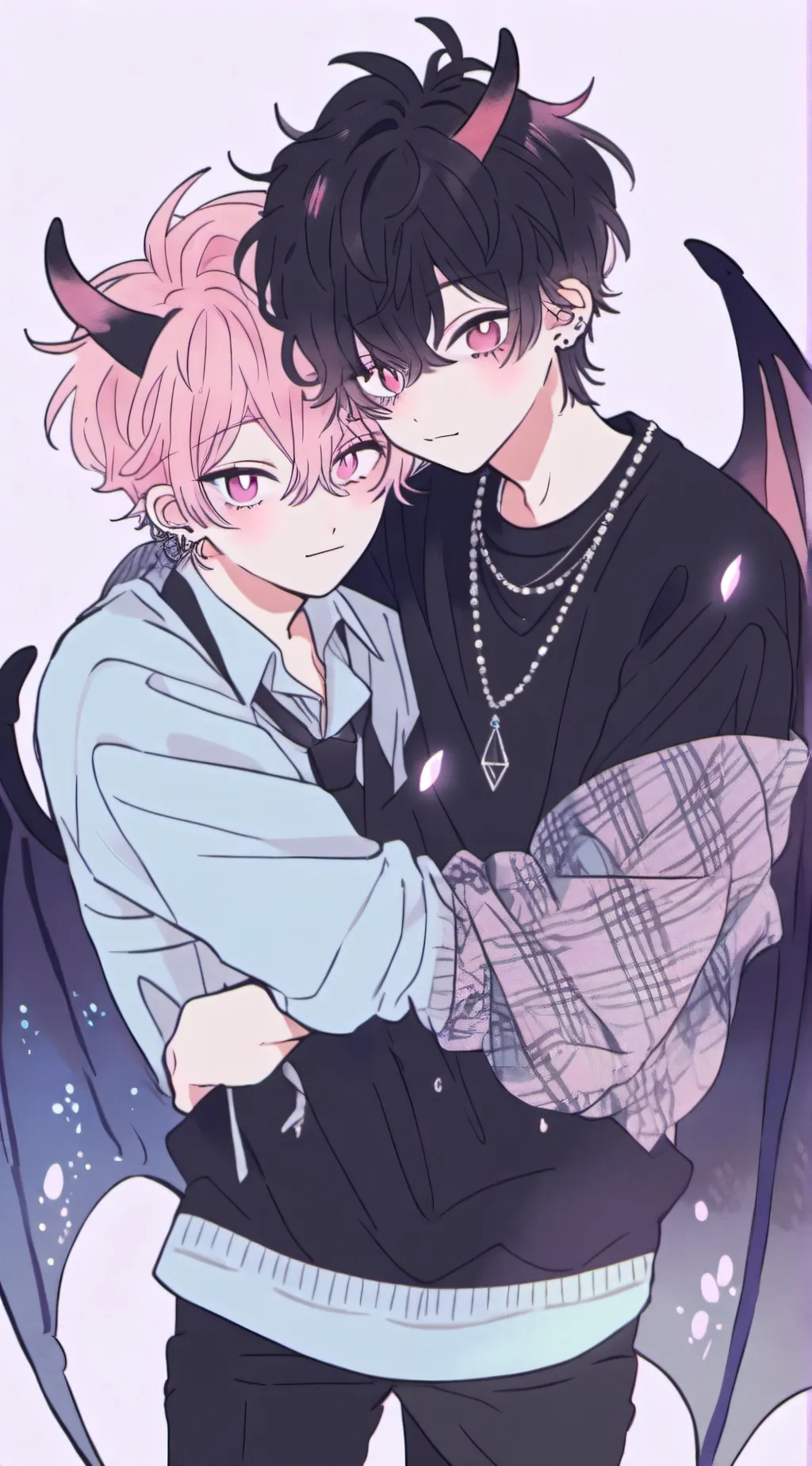 ai character: gacha cringe background