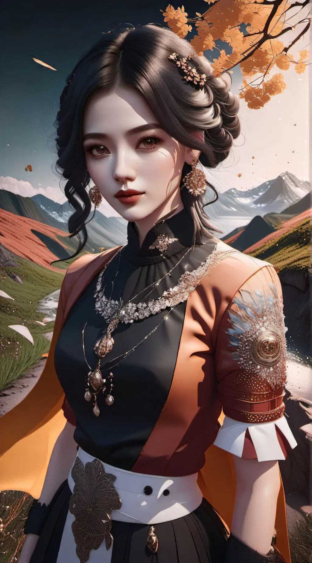 ai character: sarah background