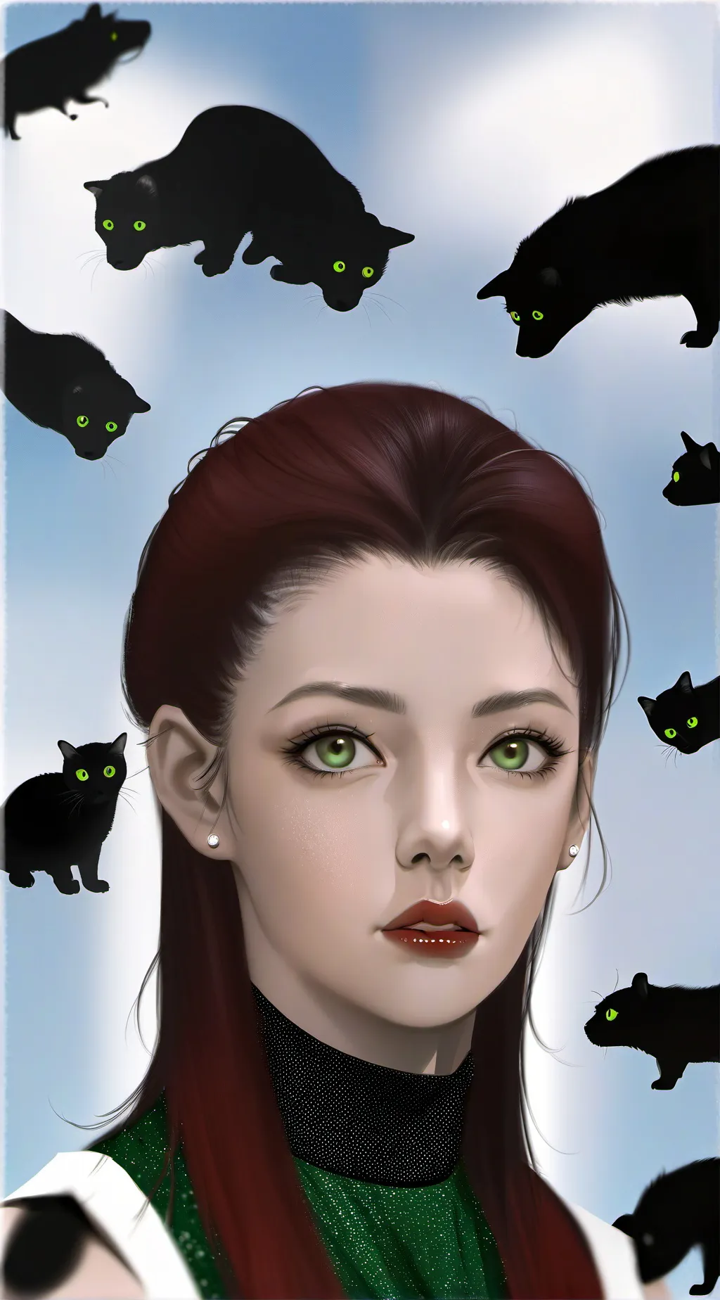 ai character: Emily Lee  background