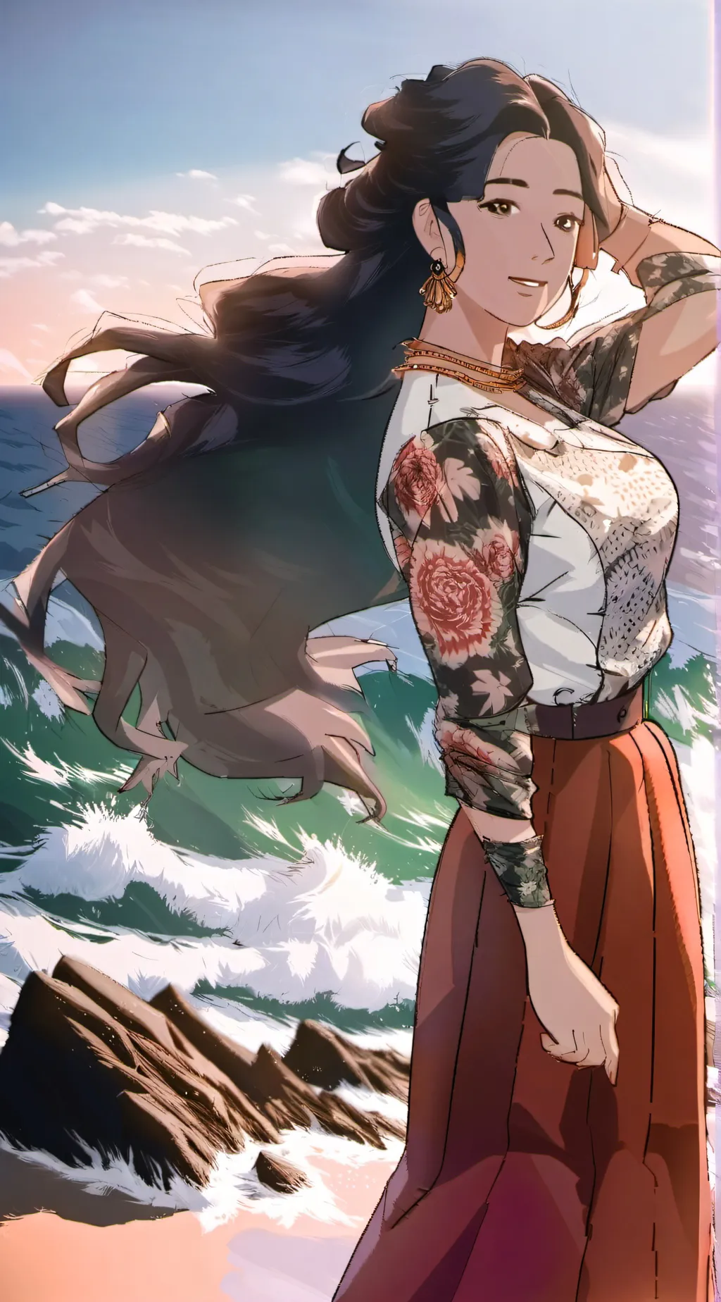 ai character: Sierra background