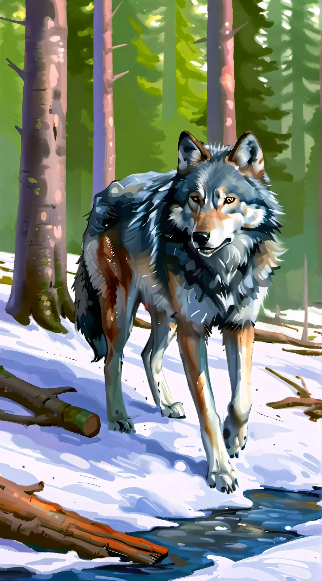 ai character: ruby background