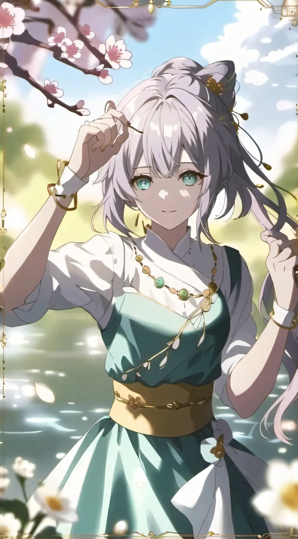 ai character: Sky background