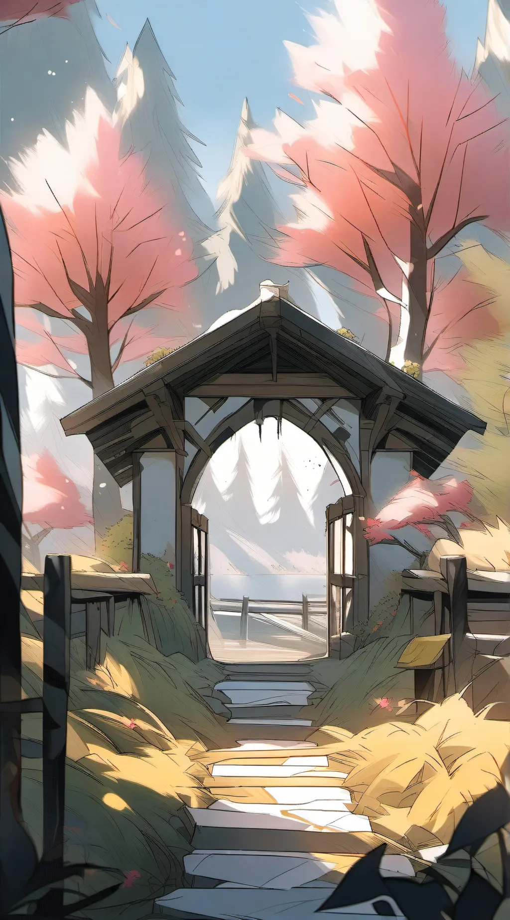 ai character: Gacha online background