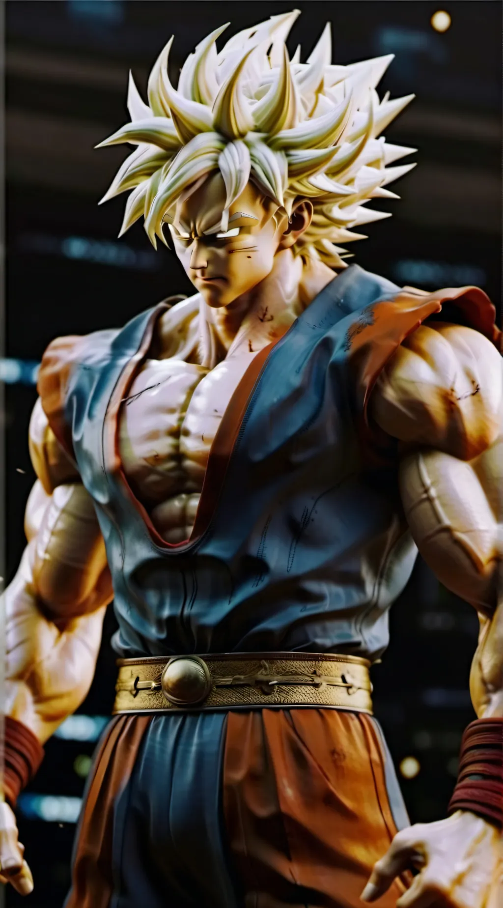 ai character: prowler meme goku background