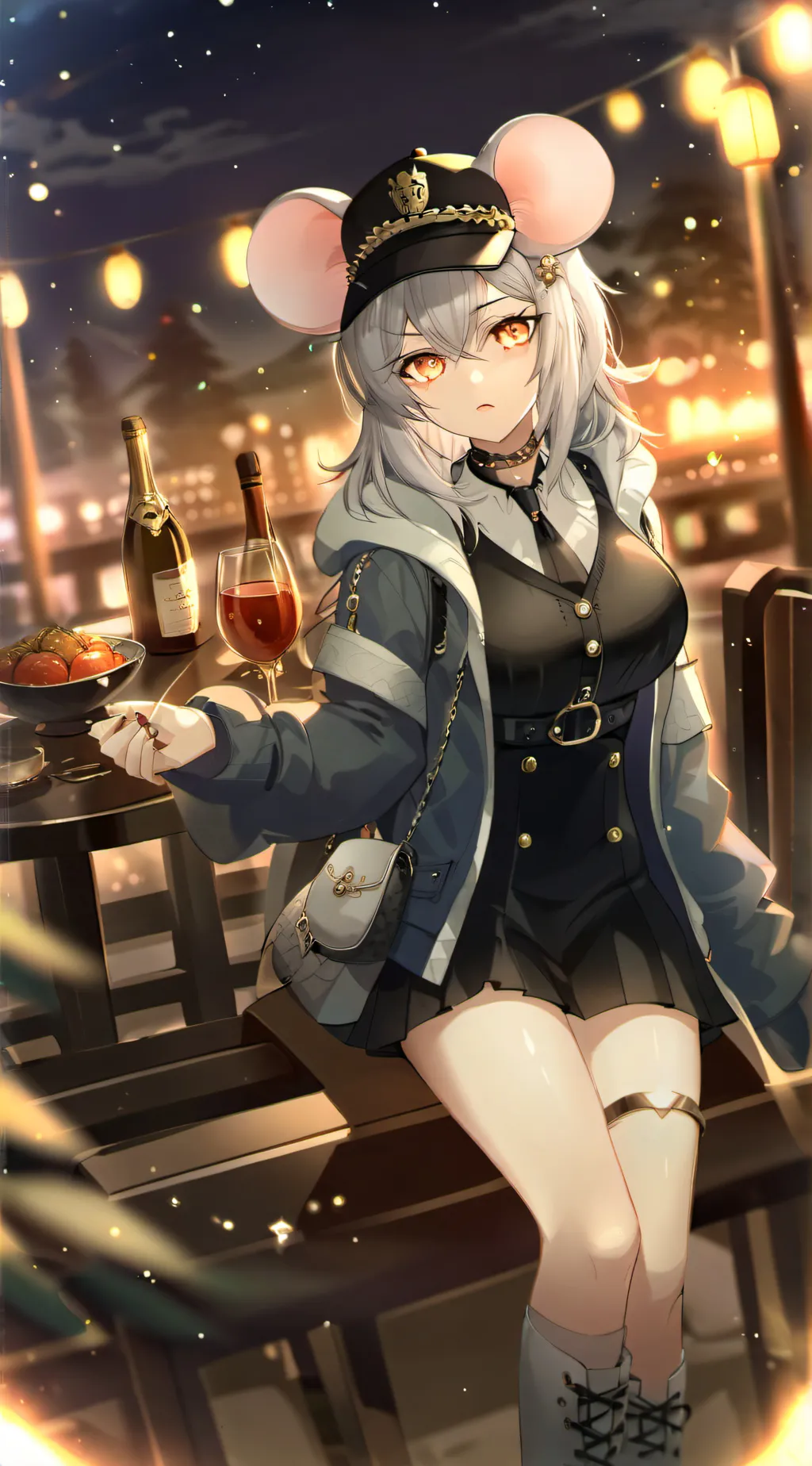 ai character: Marie background