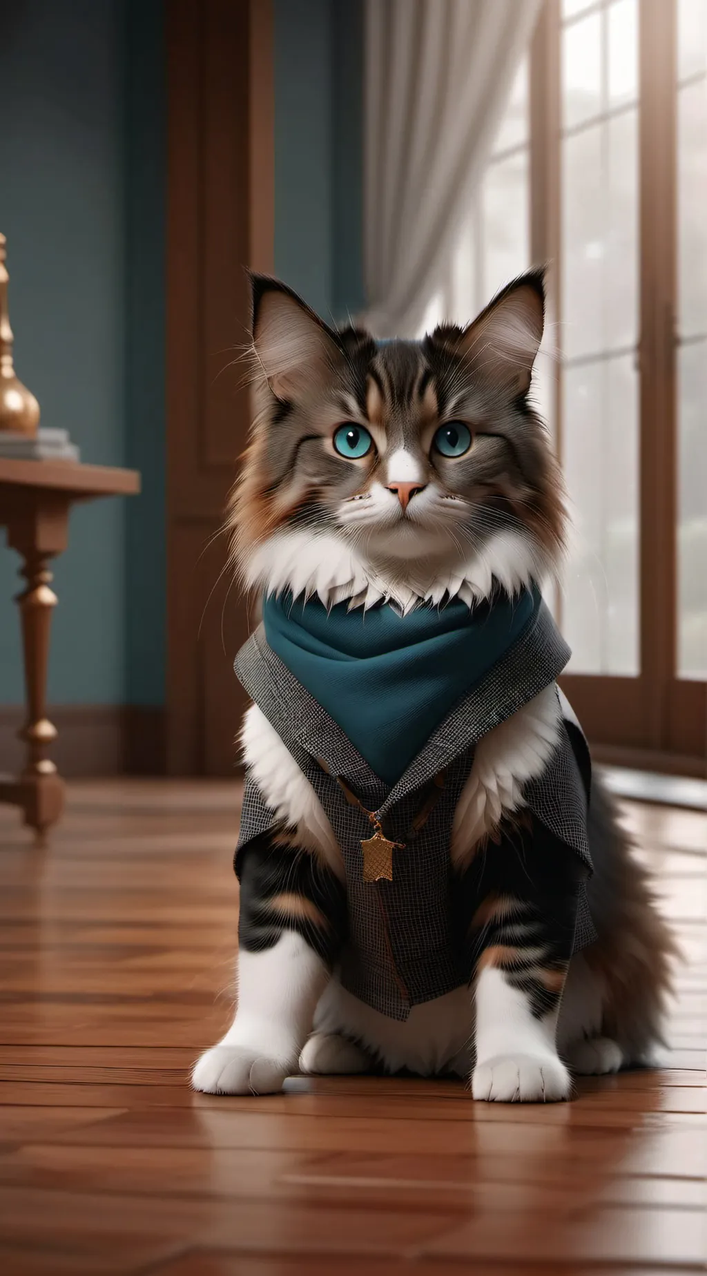 ai character: Funny FNAF meme background