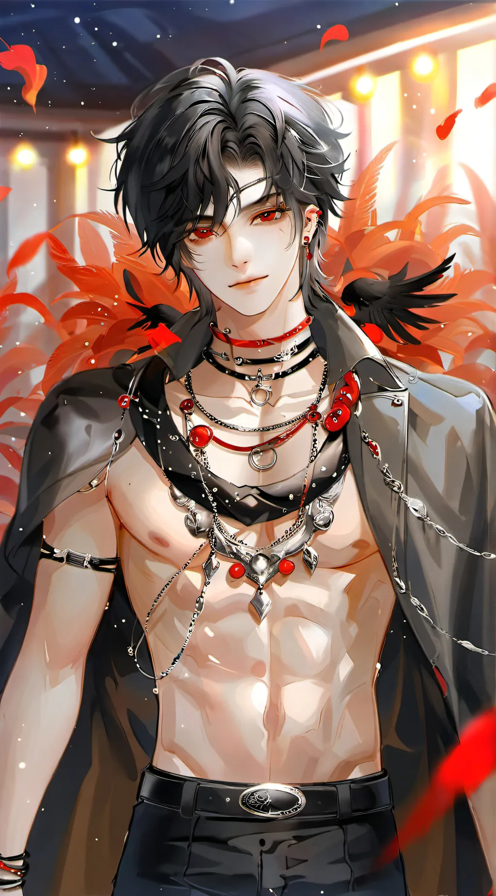 ai character: ✨James✨ background