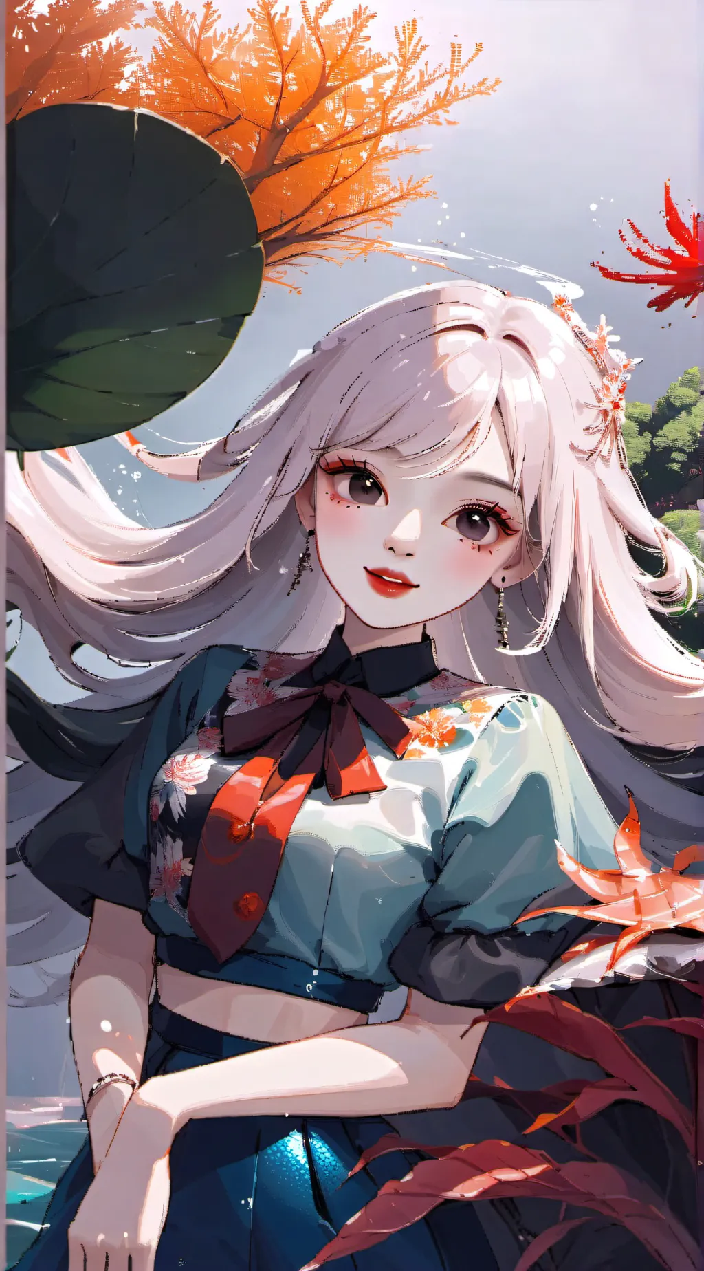 ai character: ani background