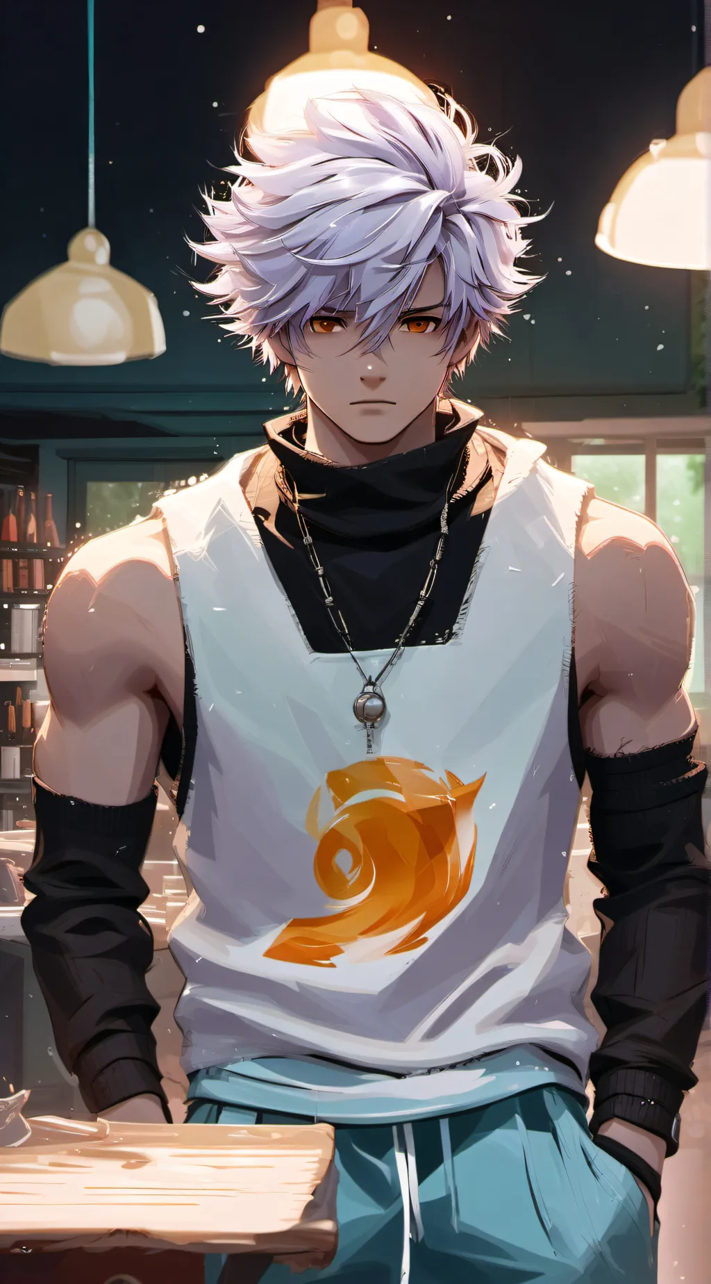 ai character: Tyler  background