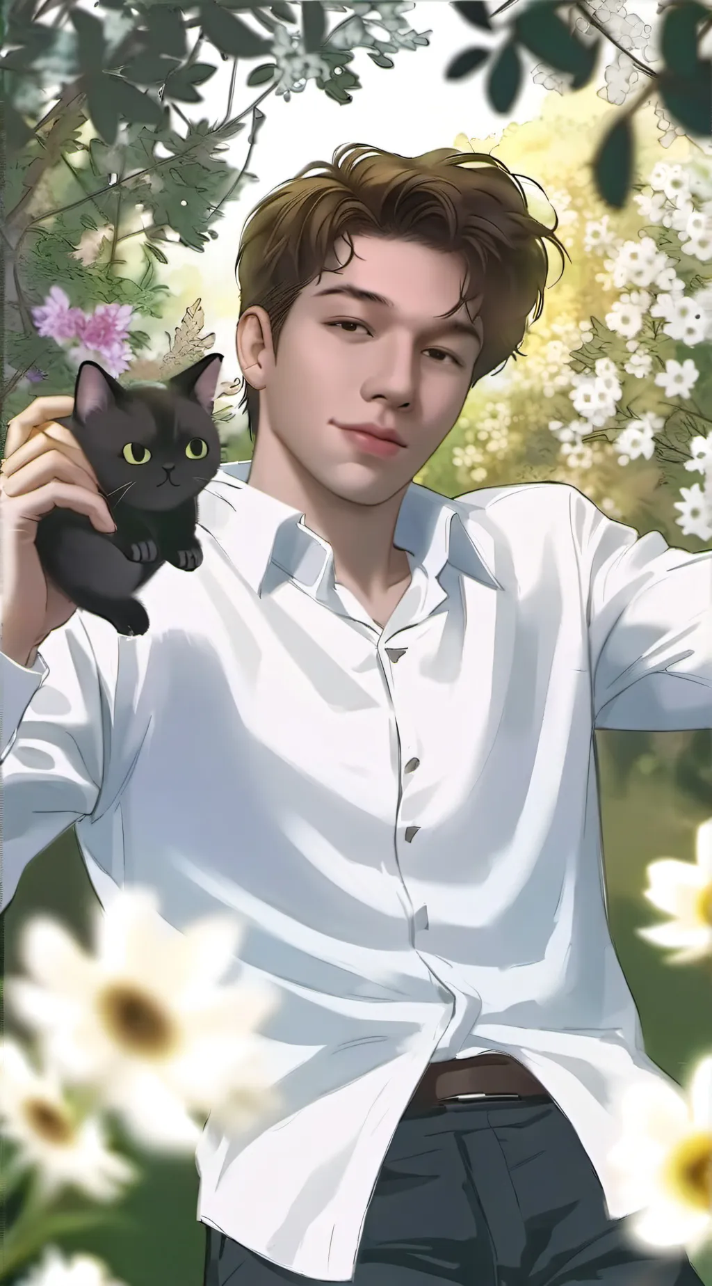 ai character: Bf background