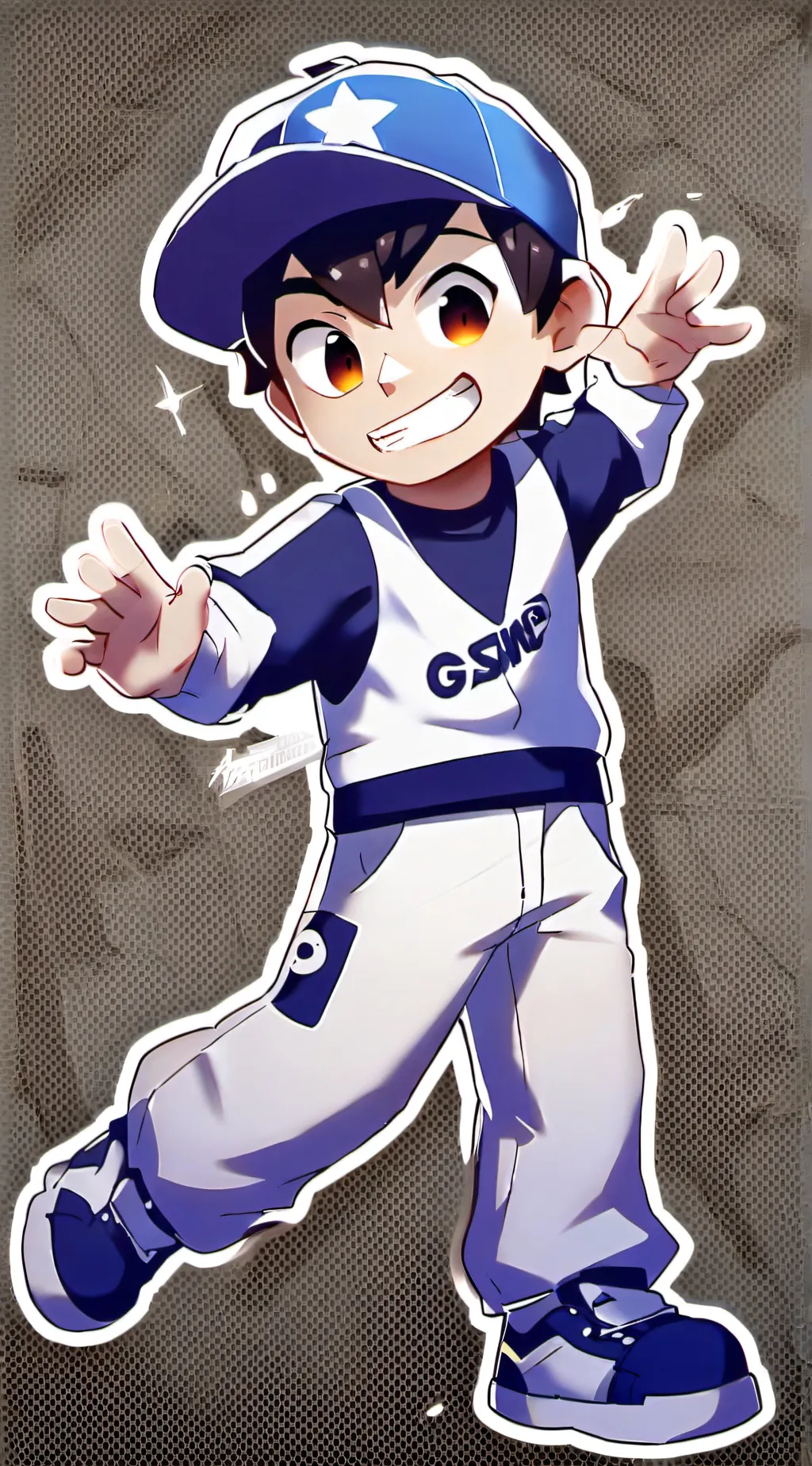 ai character: Smg4 background