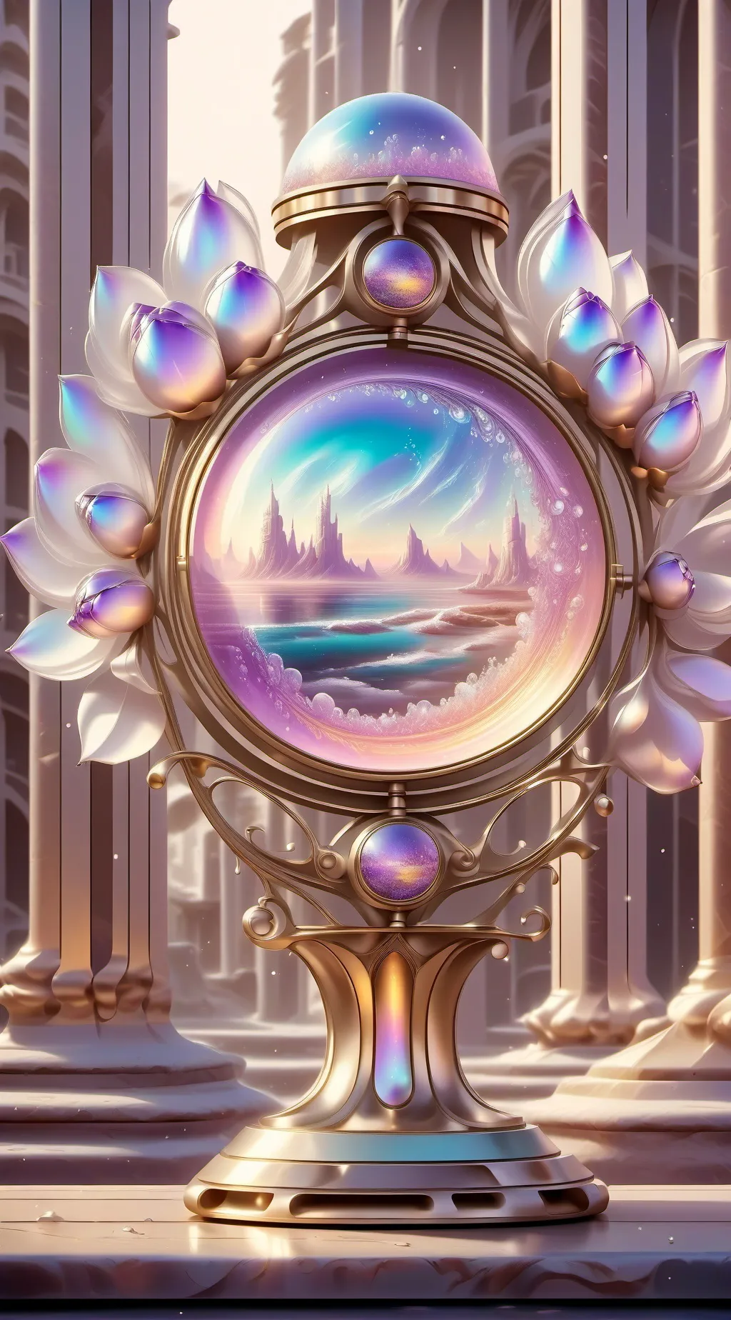 ai character: luck box background