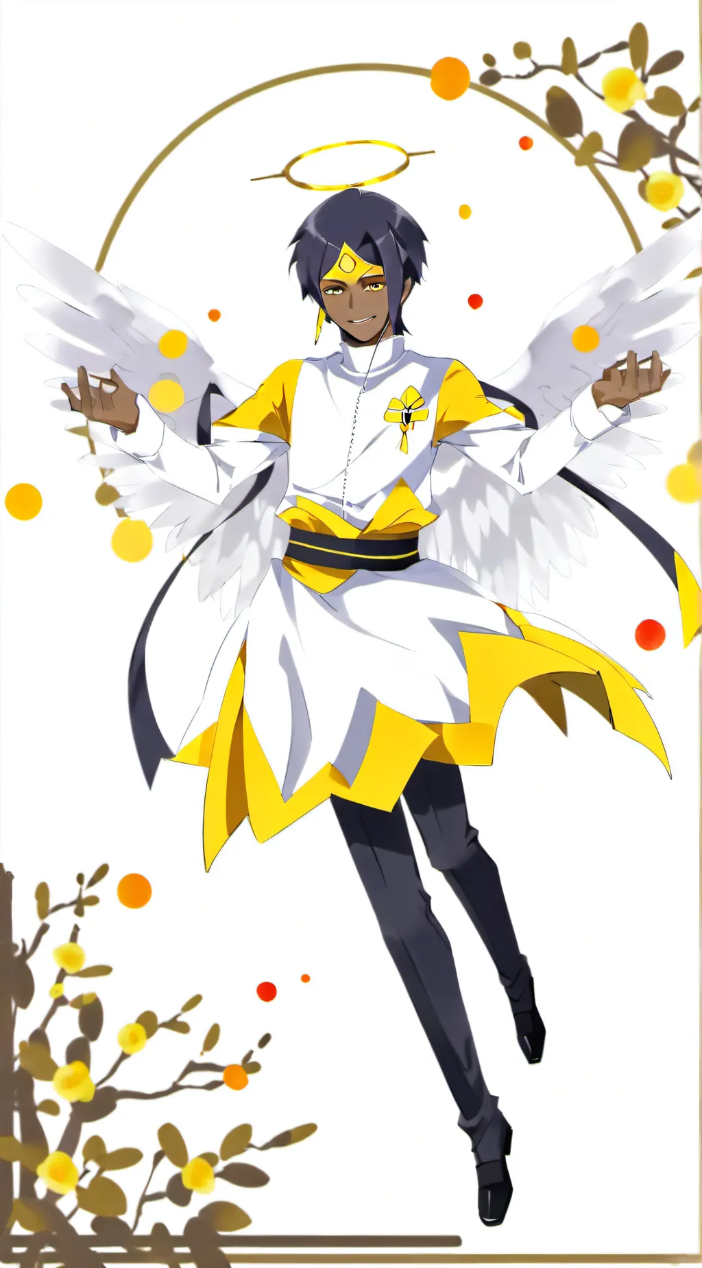 ai character: Adam background