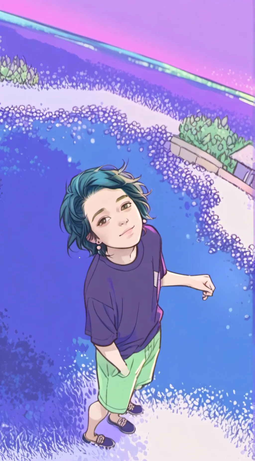 ai character: Tex background