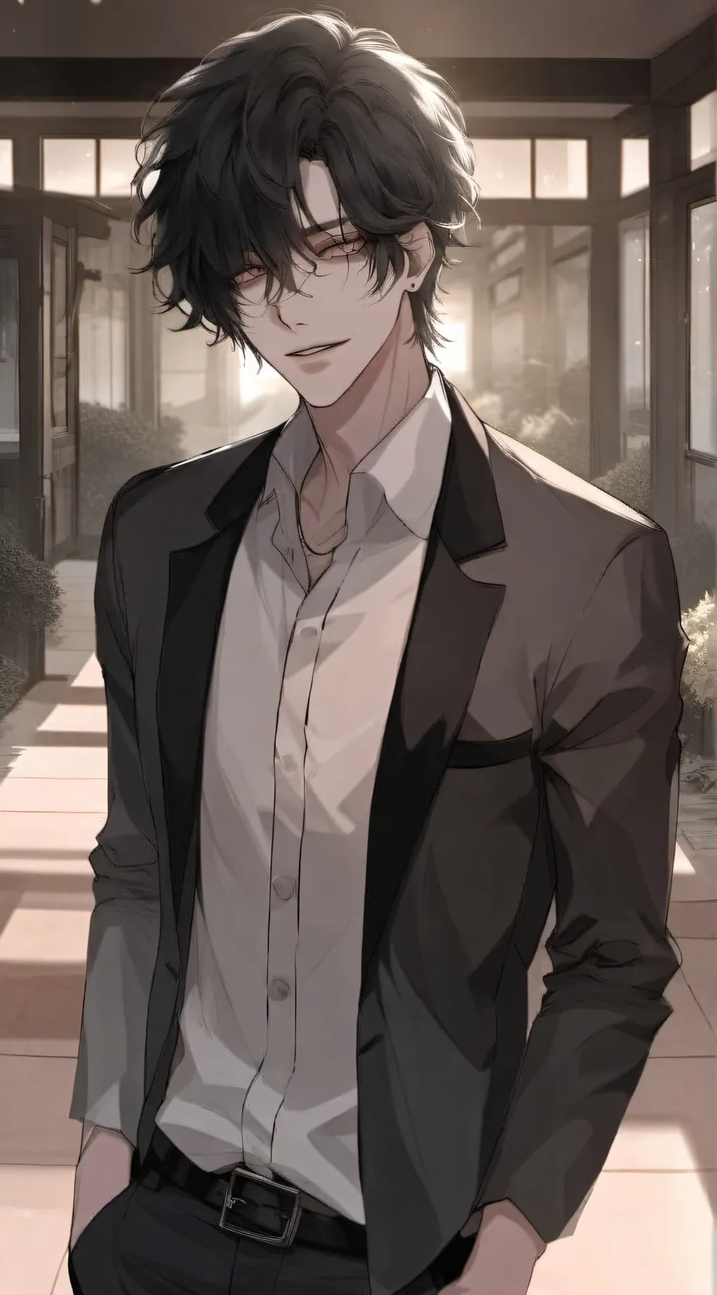 ai character: ♡Liam♡ background