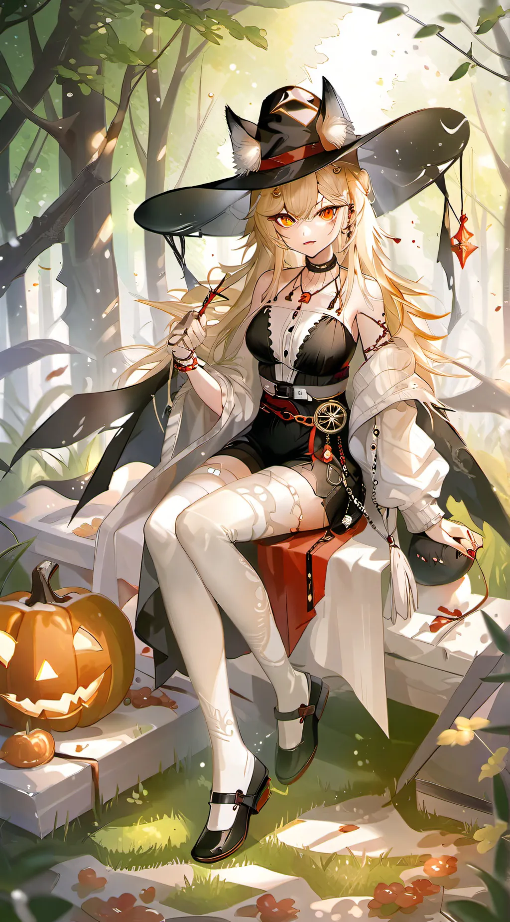 ai character: Grace lynx background