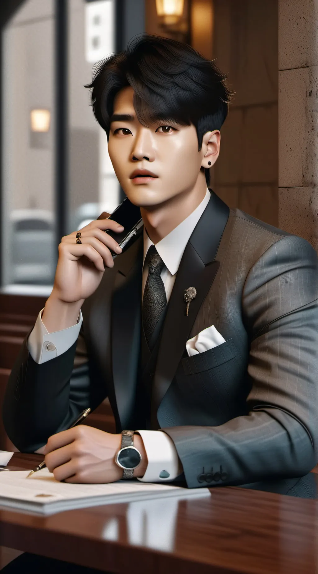 ai character: kim kook background