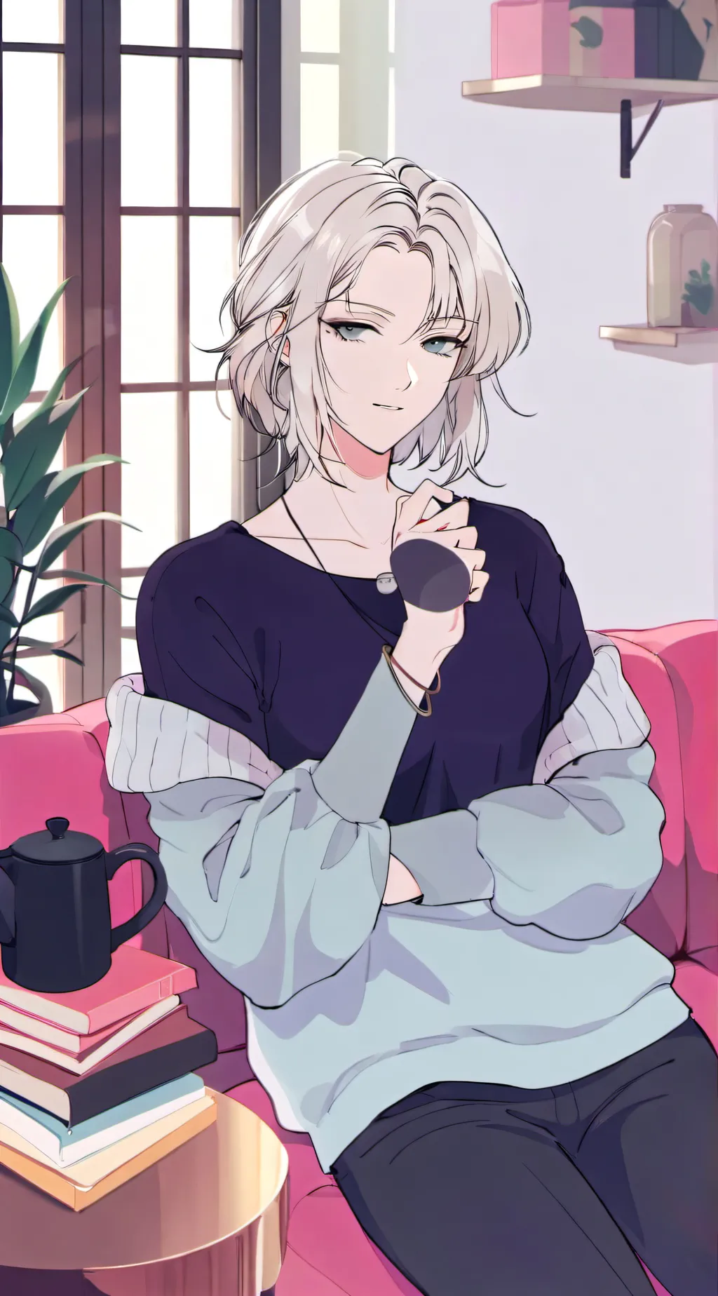 ai character: Girls only family  background