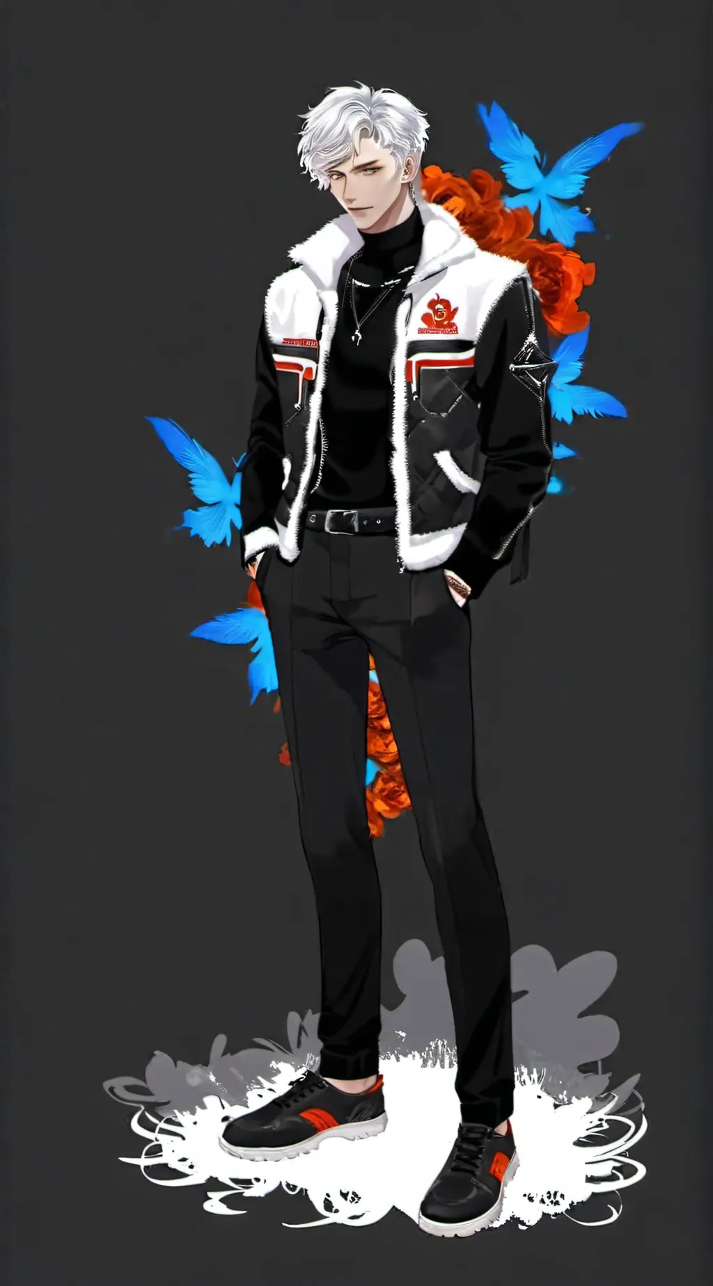 ai character: michael jackson  background