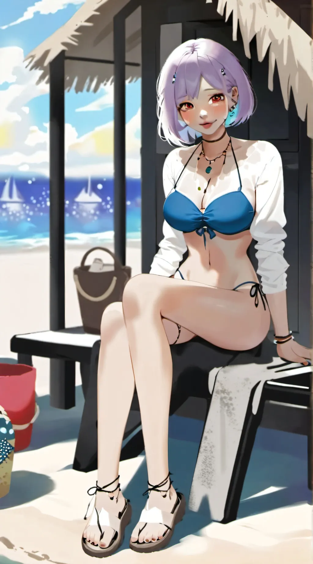 ai character: Mia background