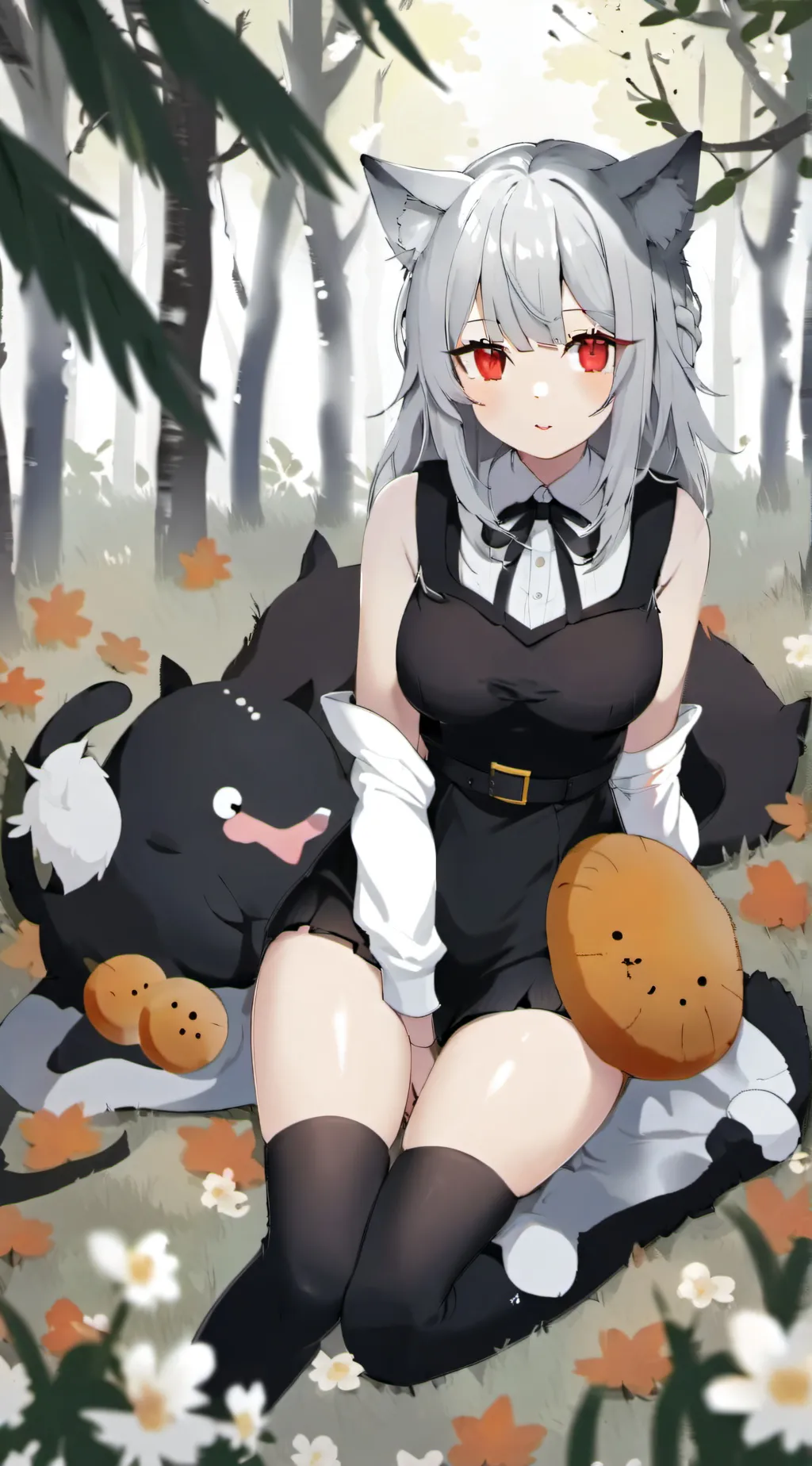 ai character: luna background