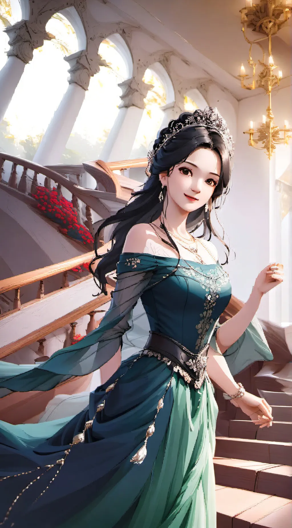 ai character: Emilia background